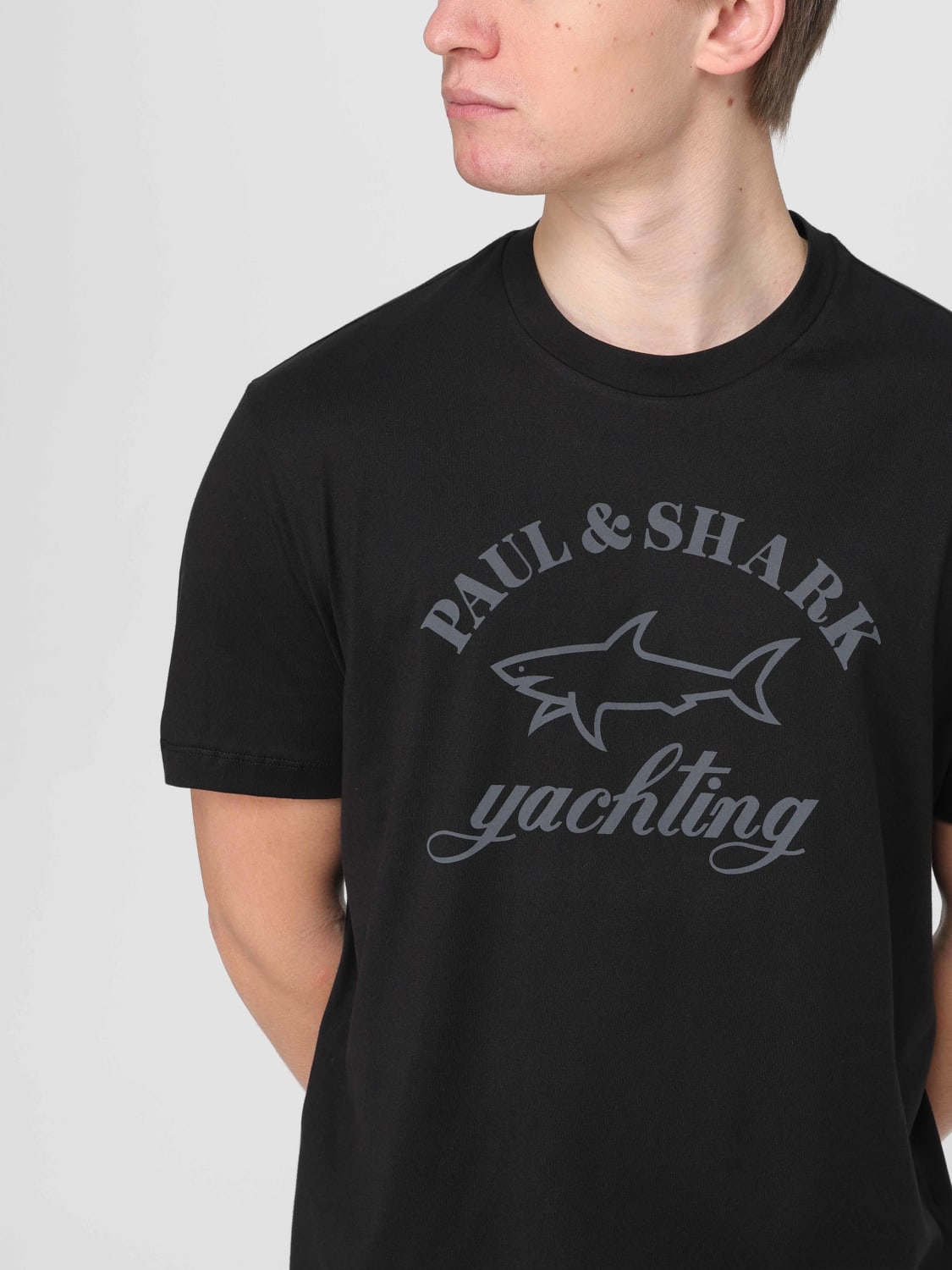 PAUL & SHARK T-SHIRT: T-shirt men Paul & Shark, Black - Img 3