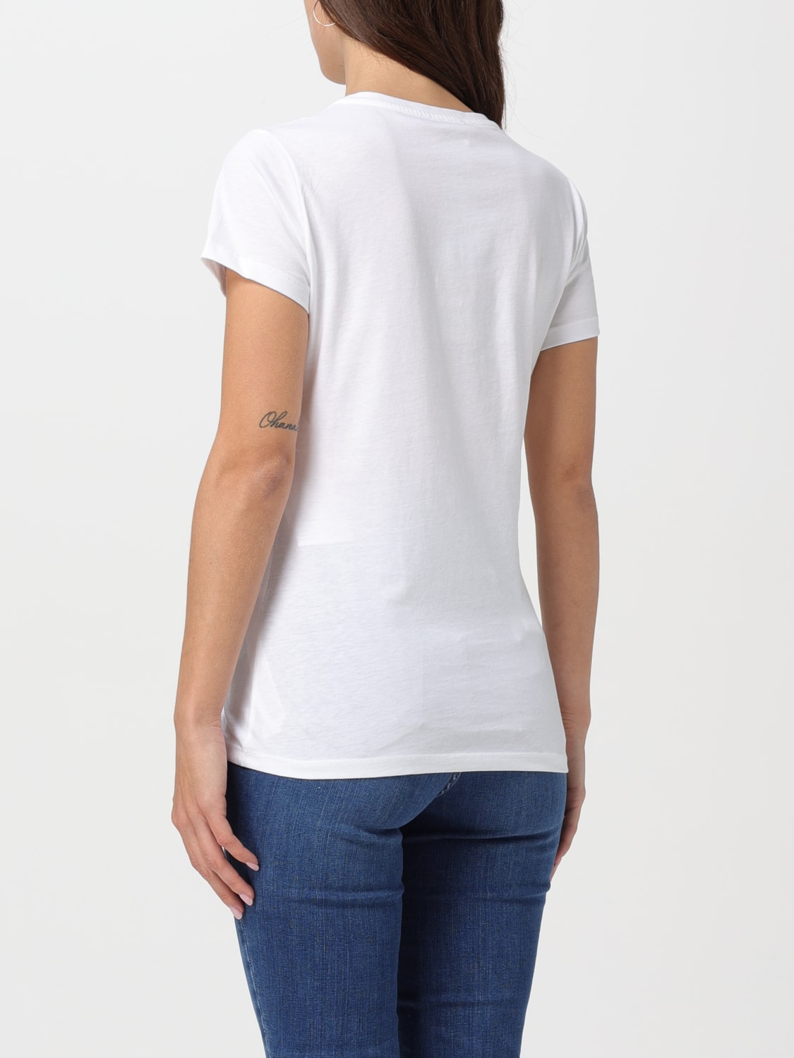 LIU JO T-SHIRT: T-shirt woman Liu Jo, White 2 - Img 2