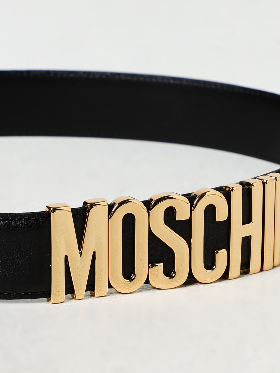 MOSCHINO COUTURE BELT: Belt woman Moschino Couture, Gold - Img 2