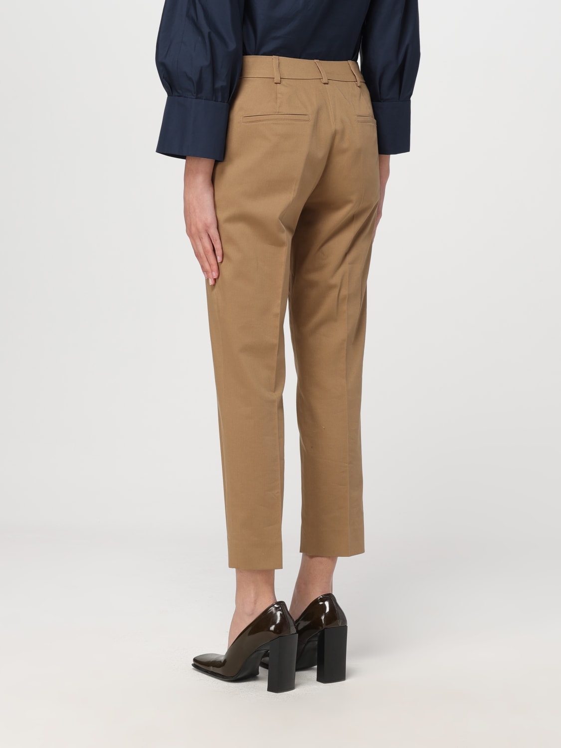 MAX MARA PANTS: Pants woman Max Mara, Camel - Img 3