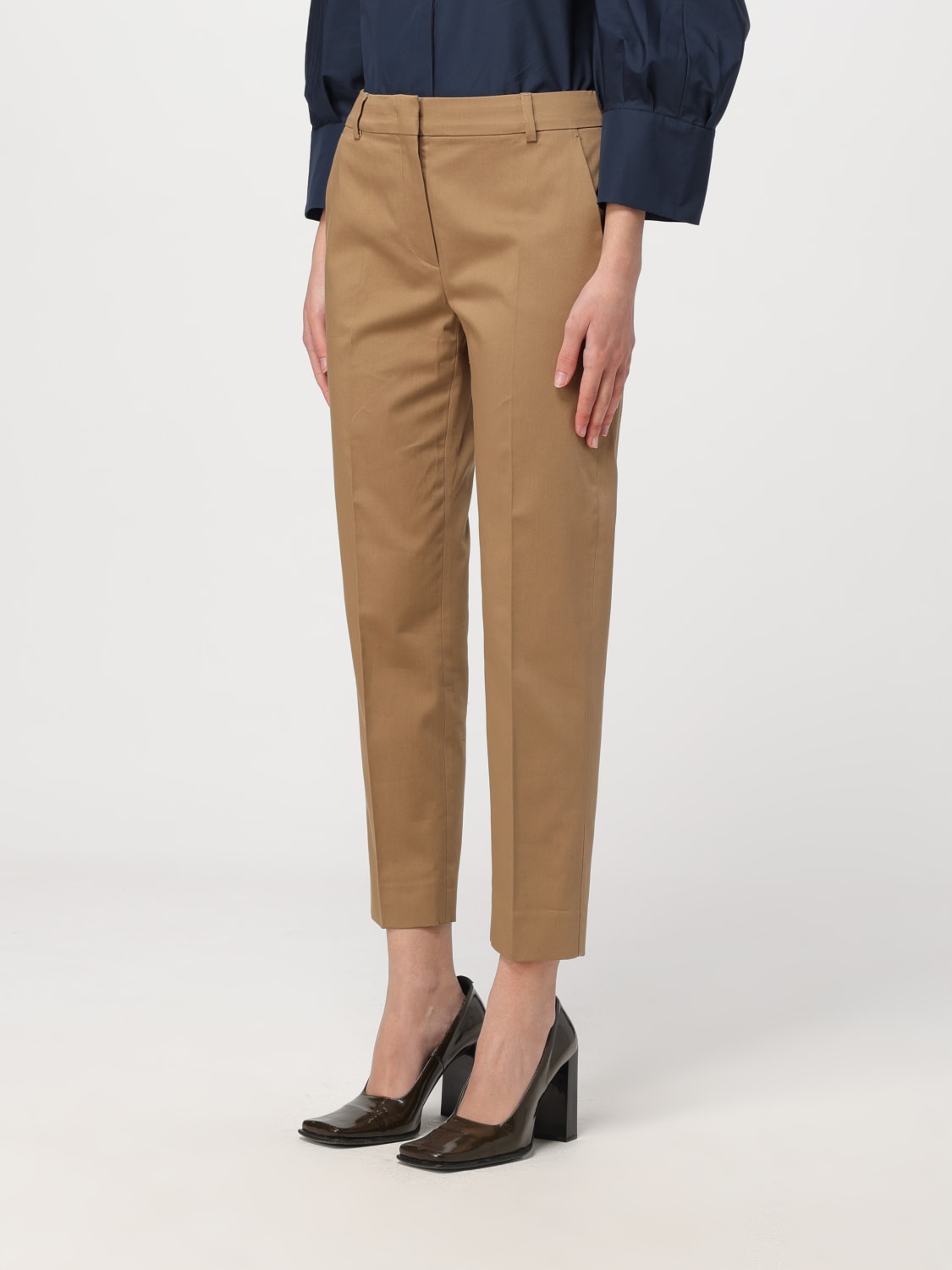 MAX MARA PANTS: Pants woman Max Mara, Camel - Img 4