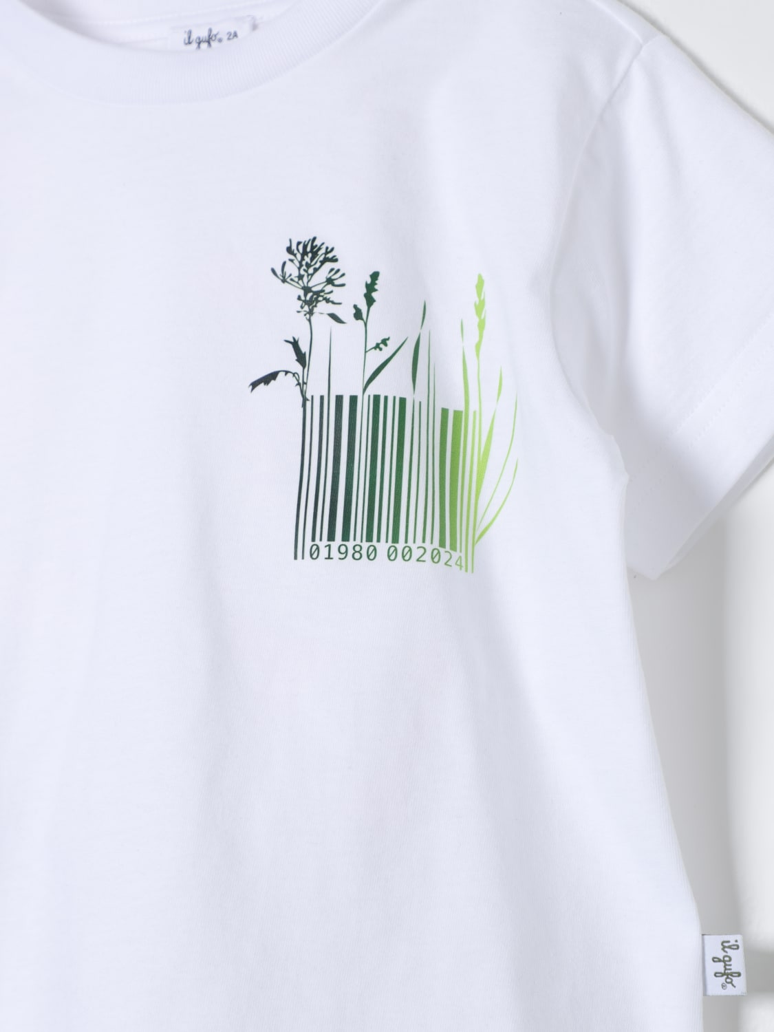 IL GUFO T-SHIRT: T-shirt kids Il Gufo, Green - Img 3