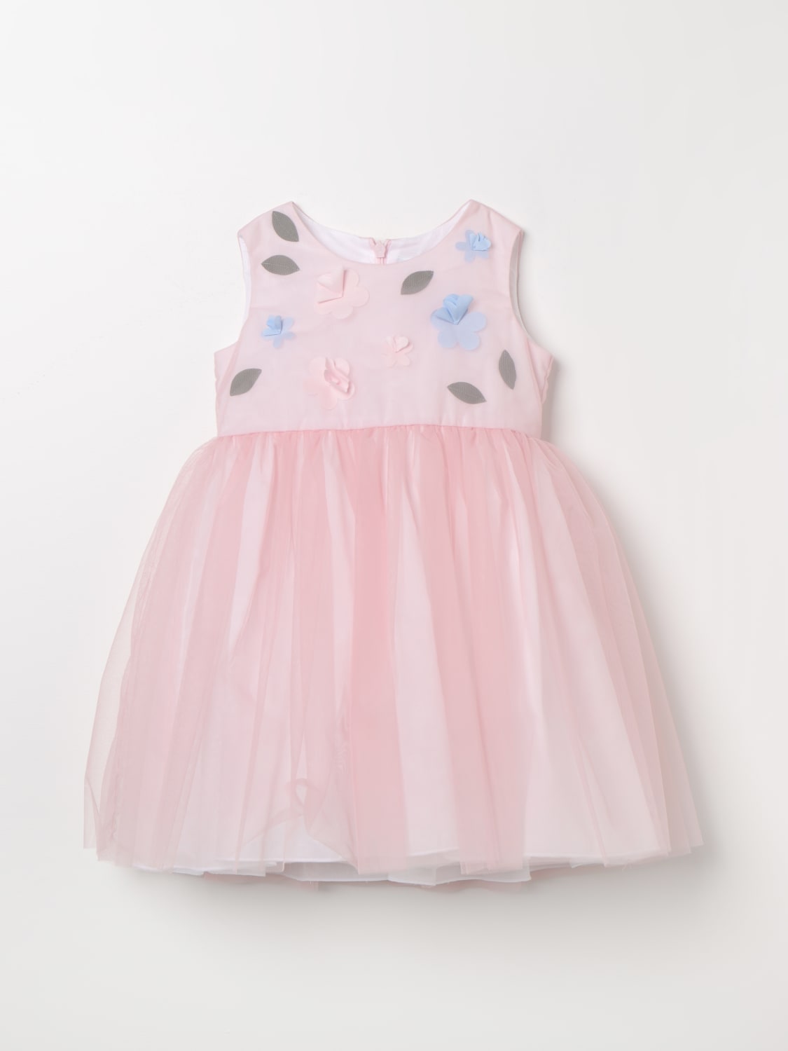 IL GUFO DRESS: Dress kids Il Gufo, Blush Pink - Img 1