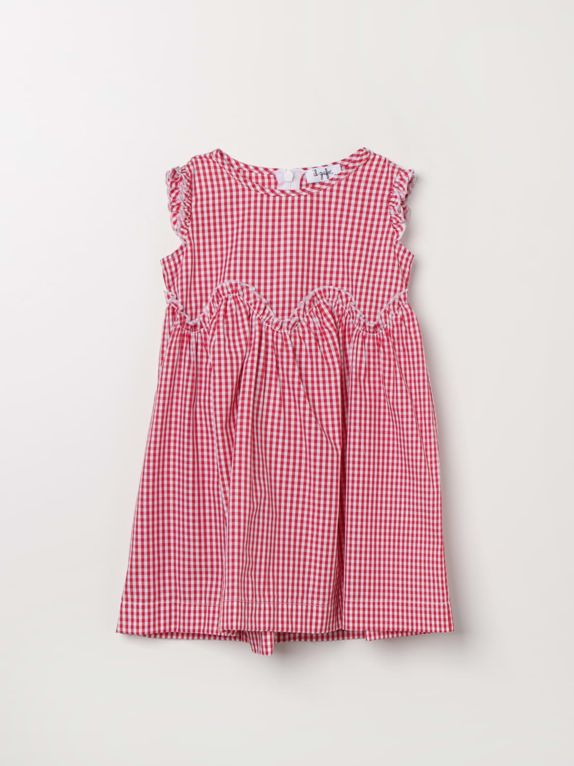 IL GUFO KLEID: Kleid kinder Il Gufo, Rot - Img 1