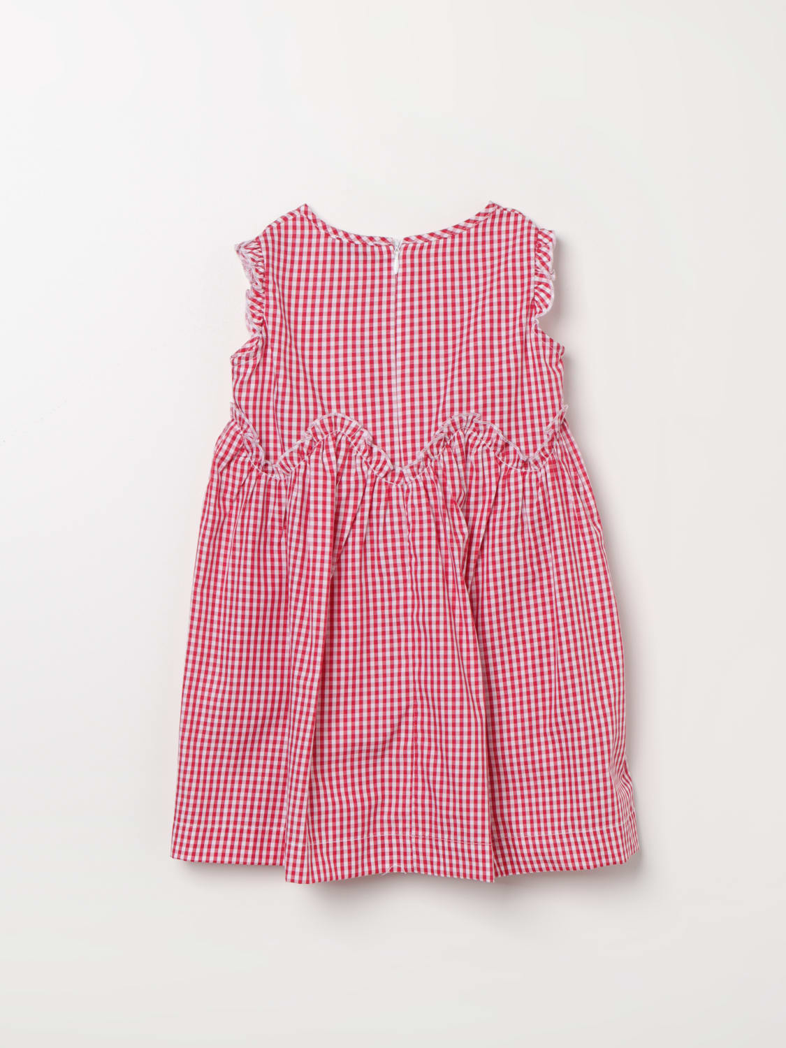 IL GUFO KLEID: Kleid kinder Il Gufo, Rot - Img 2