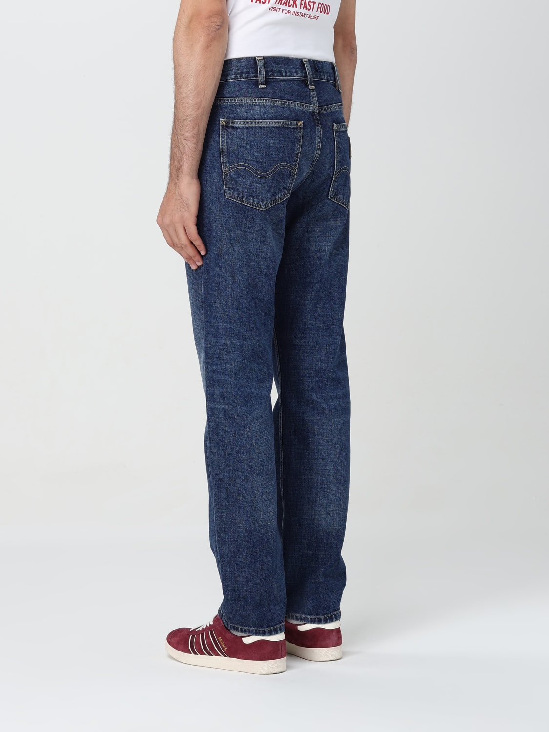 CARHARTT WIP PANTS: Pants men Carhartt Wip, Denim - Img 3