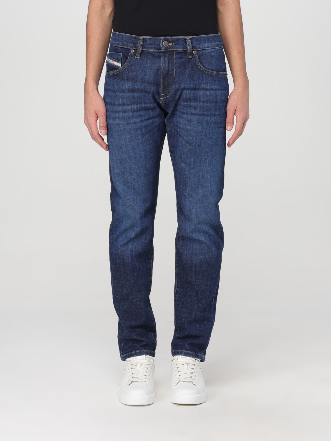 DIESEL: Jeans men - Blue | Diesel jeans A035580PFAZ online at GIGLIO.COM