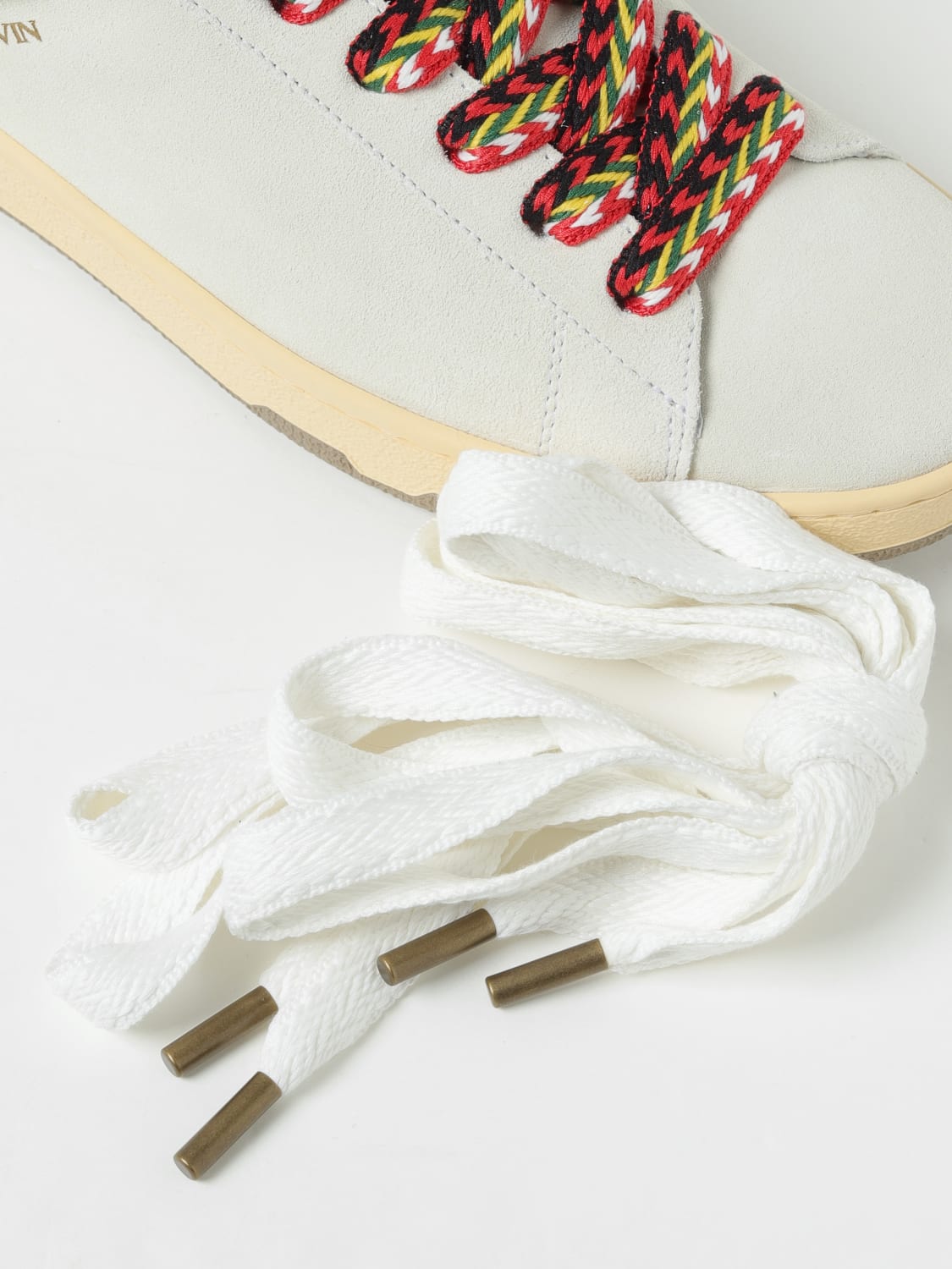 LANVIN SNEAKERS: Sneakers men Lanvin, White - Img 4