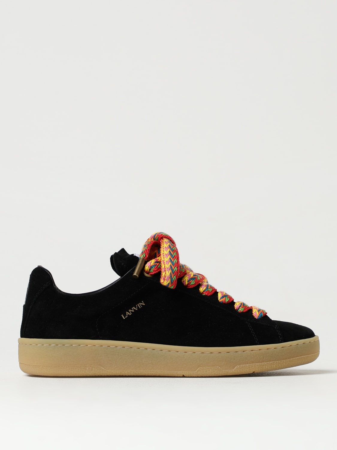 Giglio Sneakers Curb Lanvin in pelle scamosciata