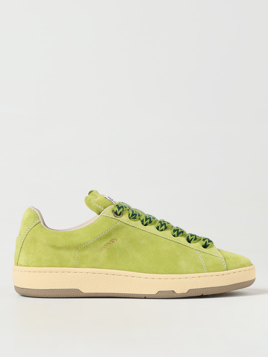 Giglio Sneakers Curb Lanvin in pelle scamosciata