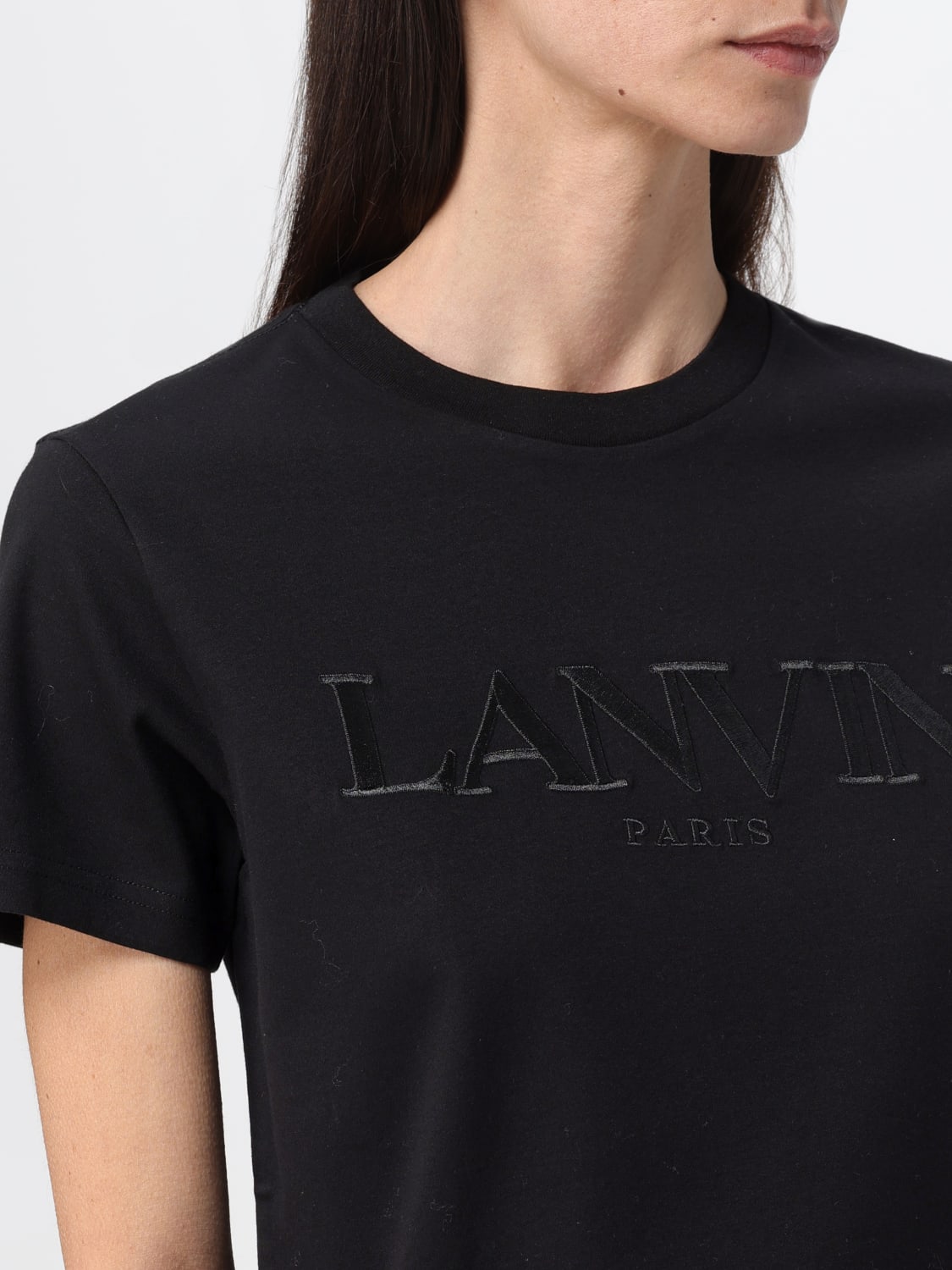 LANVIN T-SHIRT: T-shirt woman Lanvin, Black - Img 5