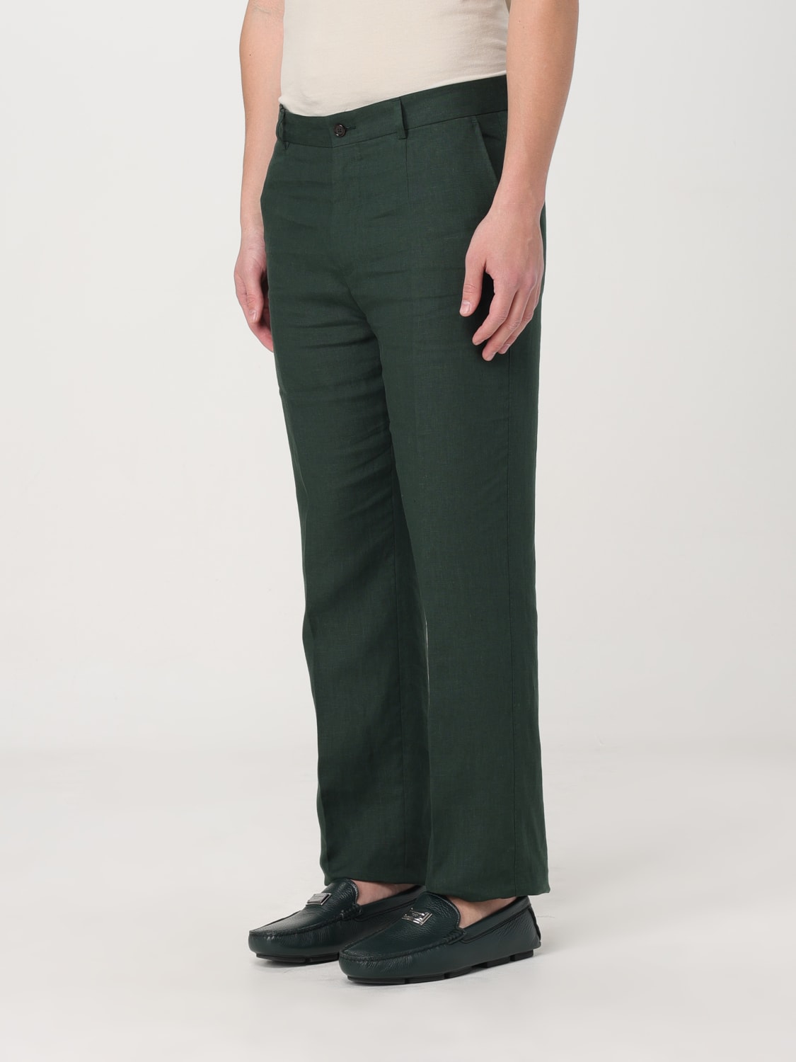 DOLCE & GABBANA PANTS: Pants men Dolce & Gabbana, Green - Img 4