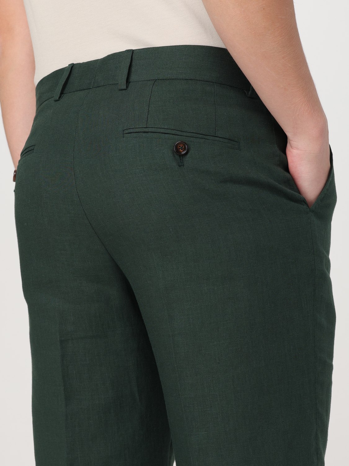 DOLCE & GABBANA PANTS: Pants men Dolce & Gabbana, Green - Img 5