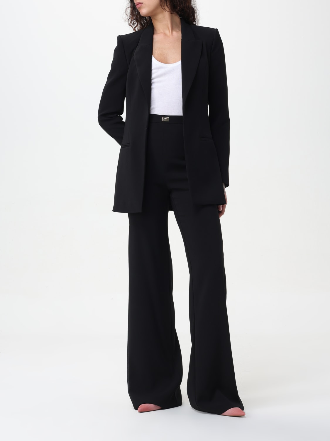 ELISABETTA FRANCHI SUIT: Dress woman Elisabetta Franchi, Black - Img 2