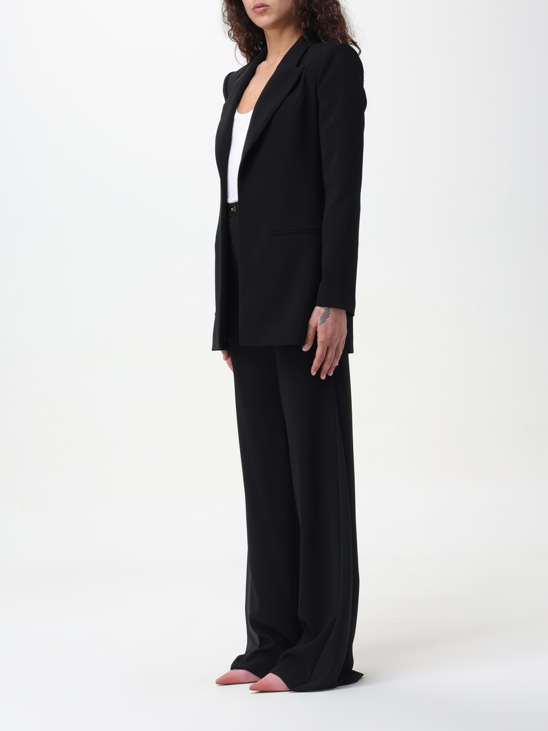 ELISABETTA FRANCHI SUIT: Dress woman Elisabetta Franchi, Black - Img 4