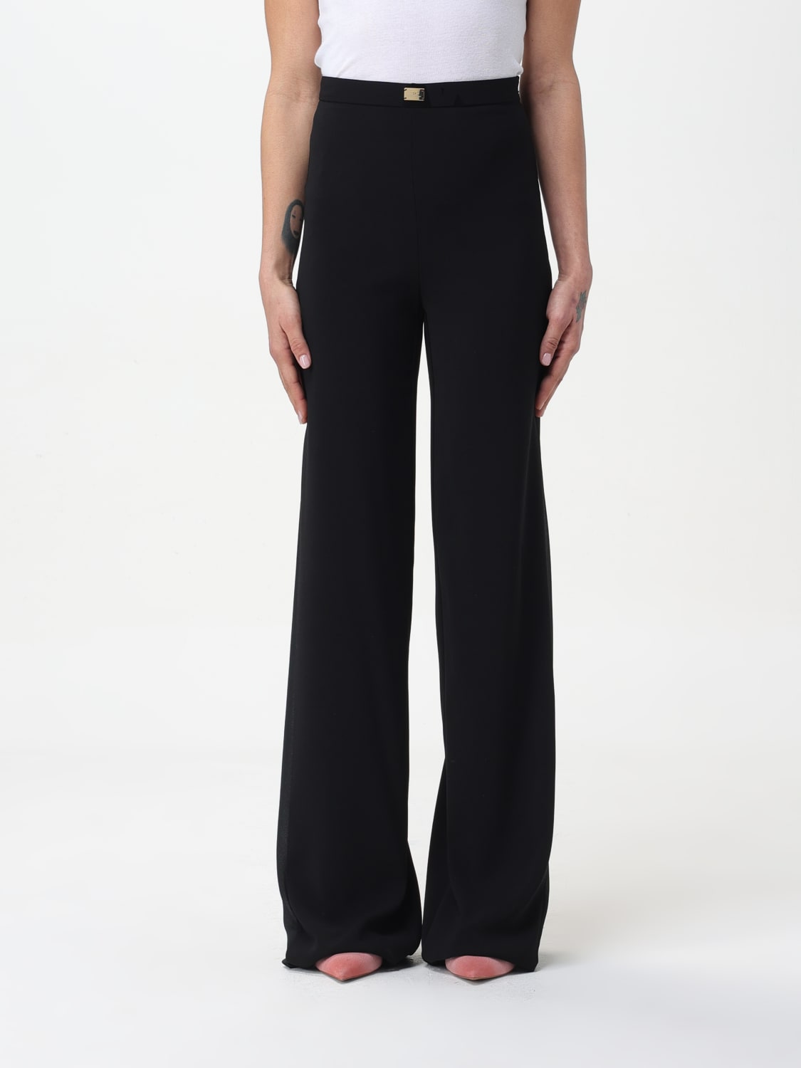 ELISABETTA FRANCHI SUIT: Dress woman Elisabetta Franchi, Black - Img 6