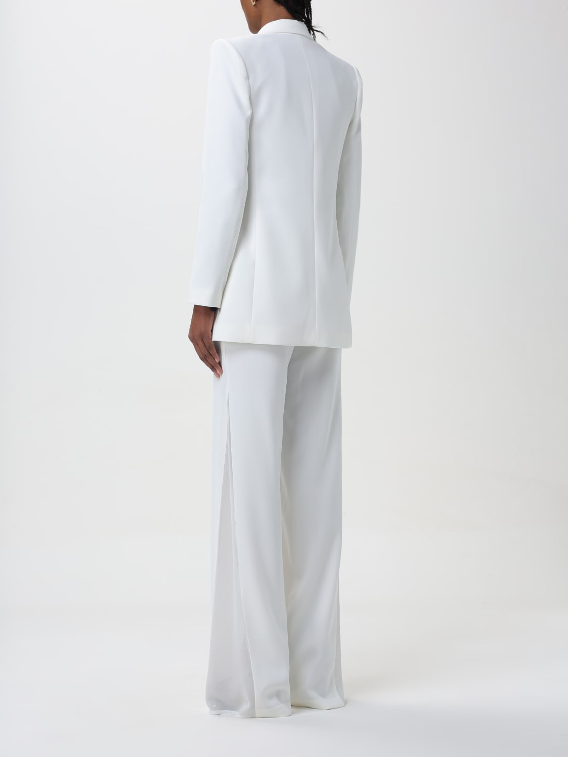 ELISABETTA FRANCHI SUIT: Dress woman Elisabetta Franchi, Ivory - Img 3