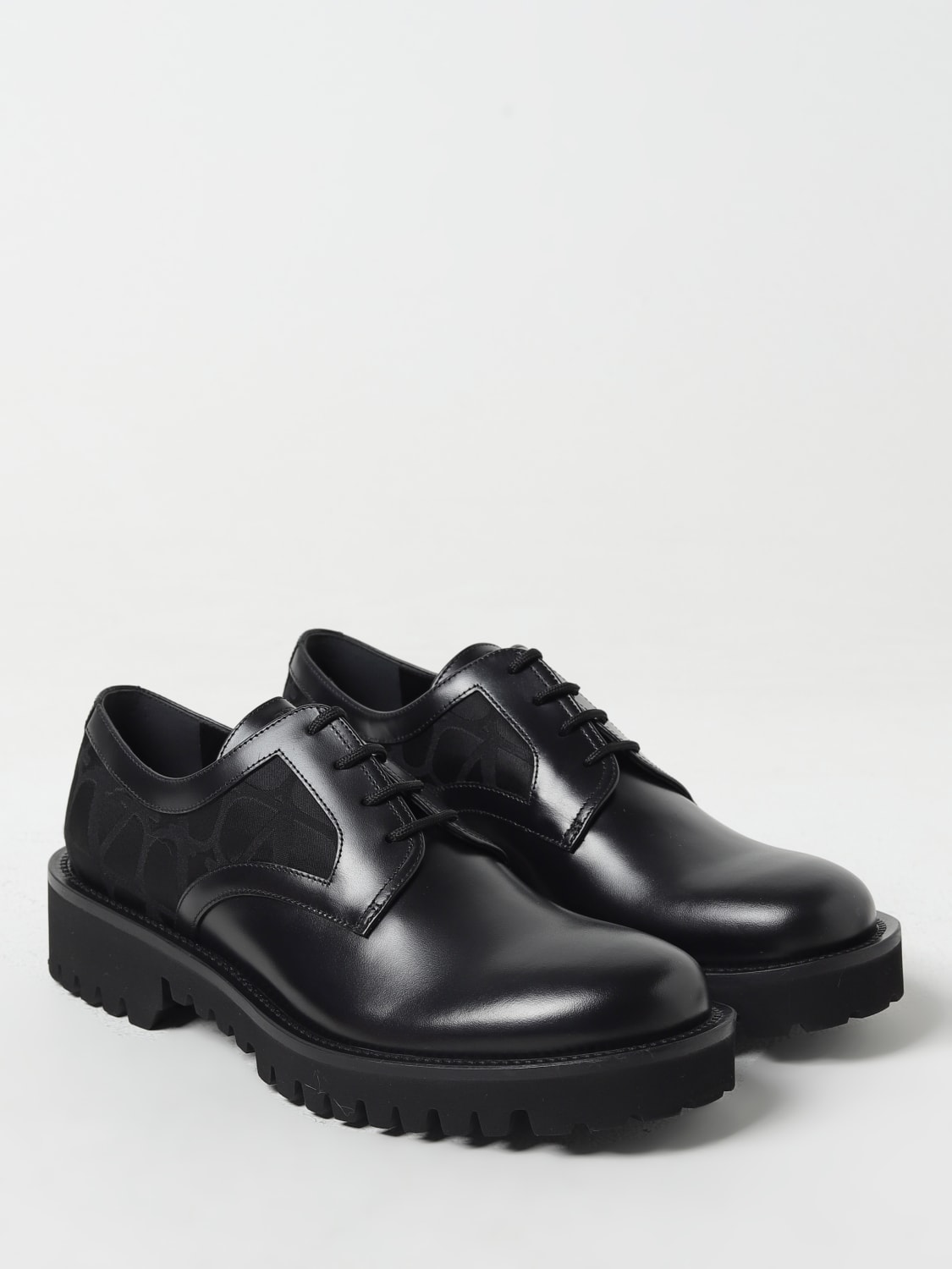 VALENTINO GARAVANI BROGUE SHOES: Brogue shoes men Valentino Garavani, Black - Img 2