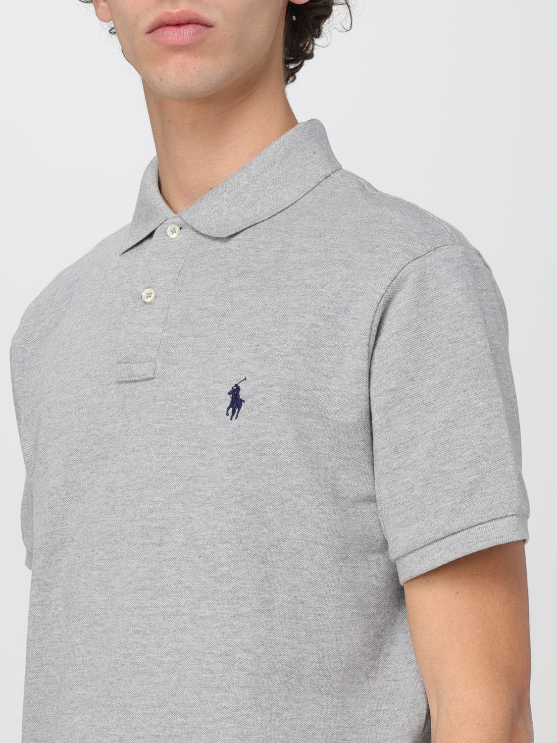 POLO RALPH LAUREN: Polo shirt men - Grey | Polo Ralph Lauren polo