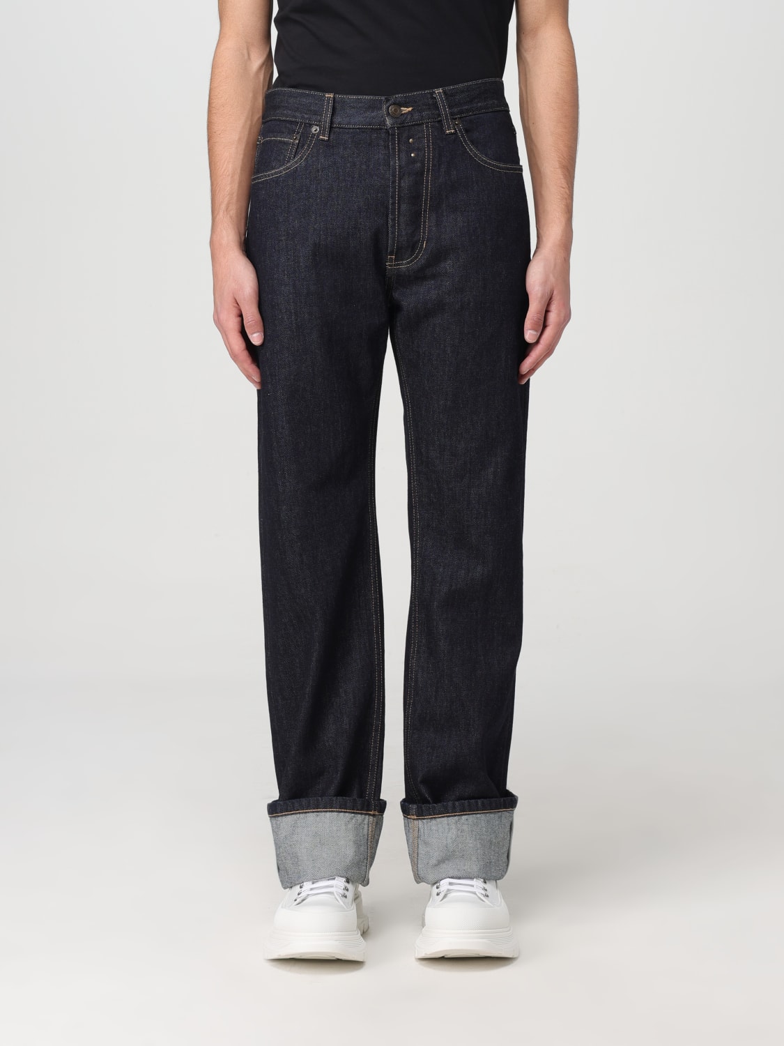 Shops alexander mcqueen jeans mens