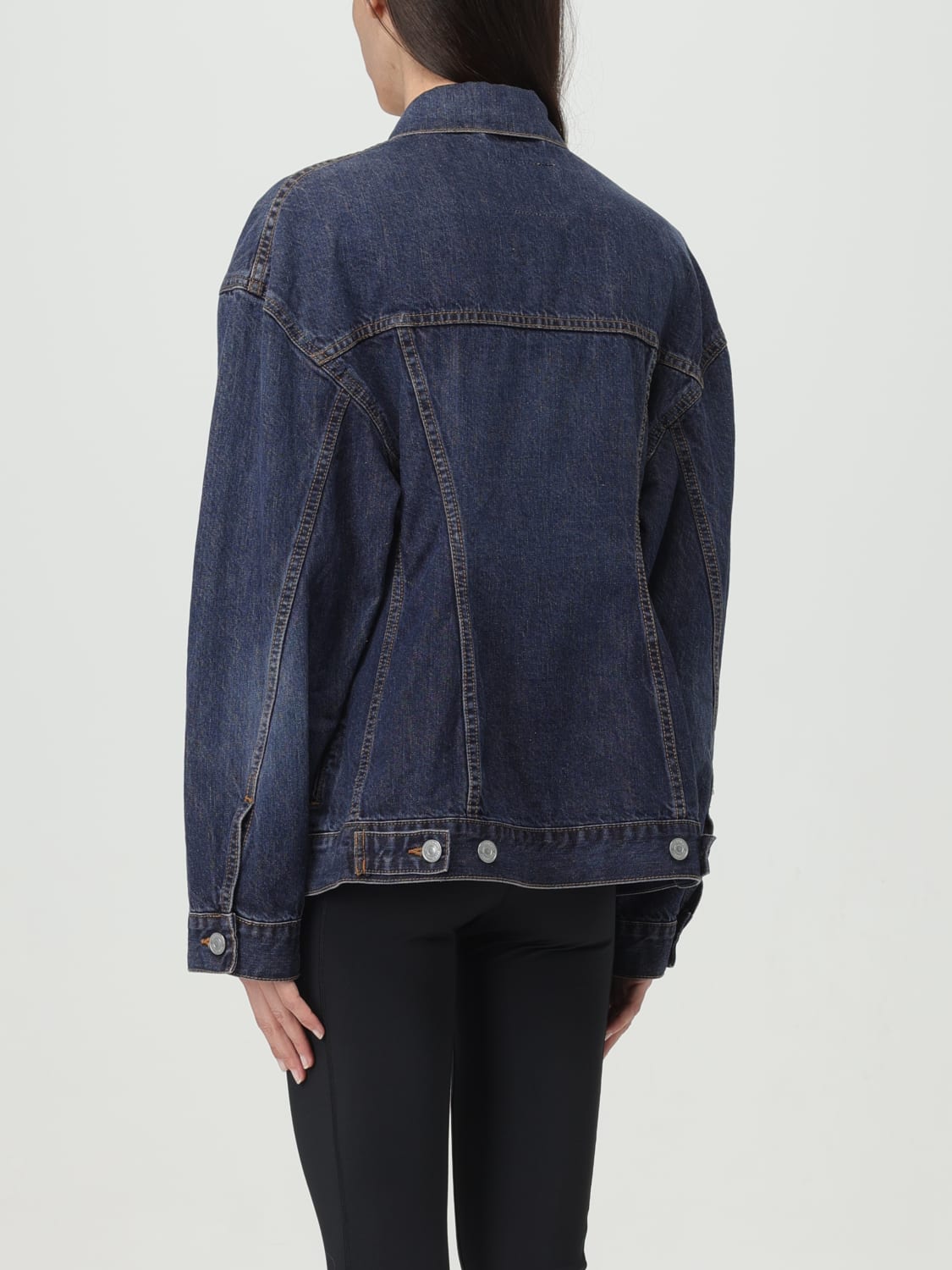 BALENCIAGA JACKET: Jacket woman Balenciaga, Indigo - Img 3