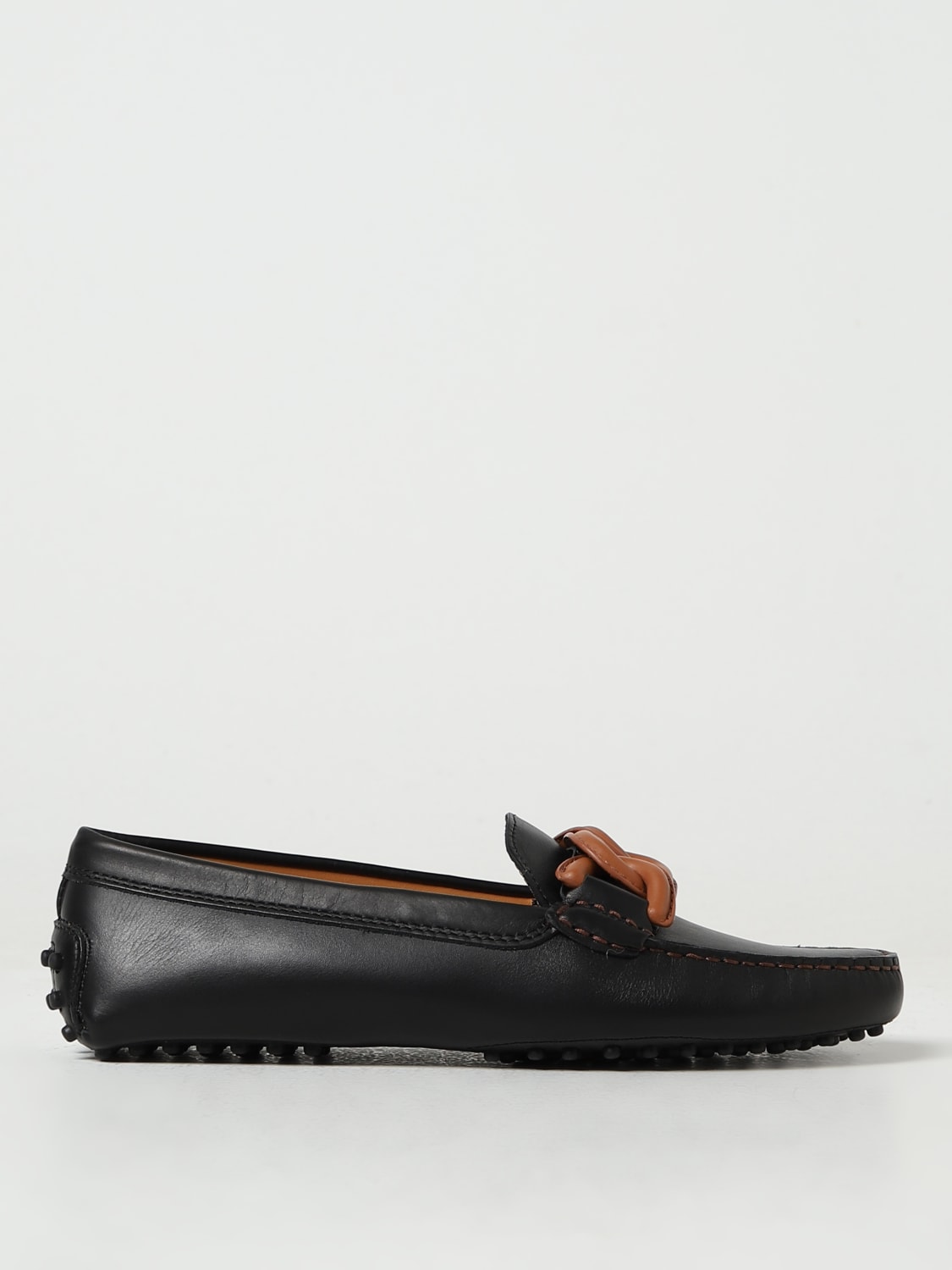 TOD'S MOCASSINS: Mocassins femme Tod's, Noir - Img 1