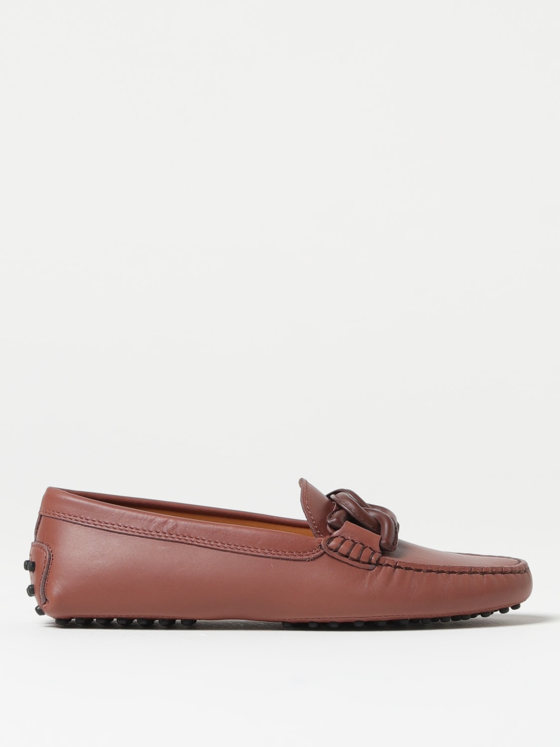 TOD'S MOCASSINS: Mocassins femme Tod's, Marron - Img 1