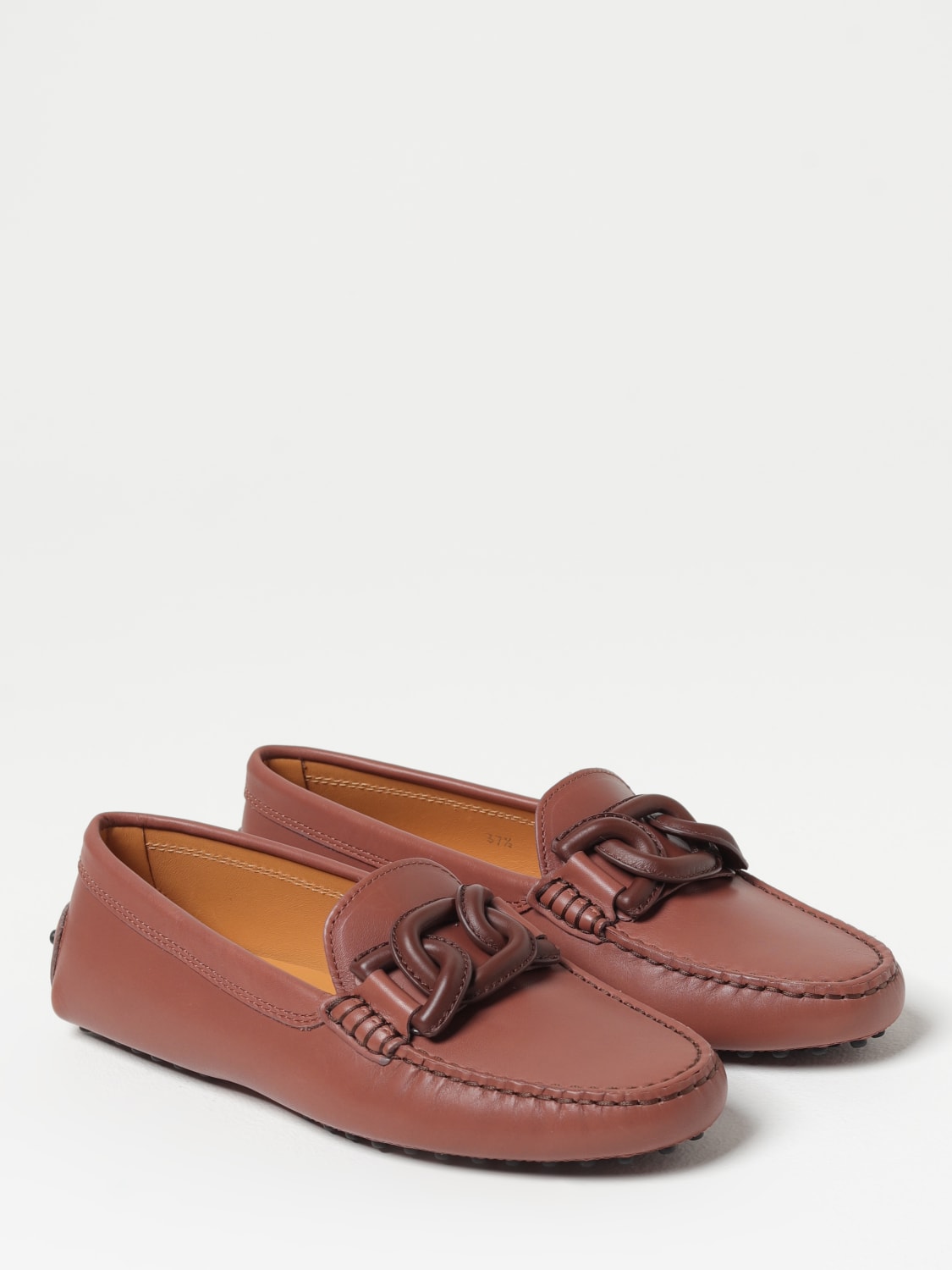 TOD'S MOCASSINS: Mocassins femme Tod's, Marron - Img 2