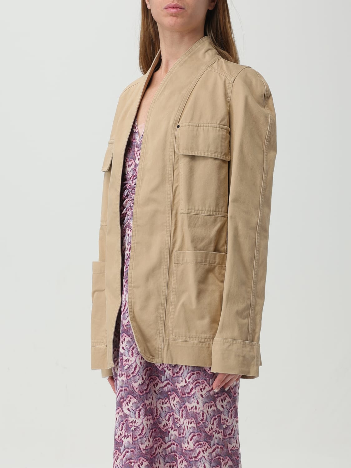 ジャケット ISABEL MARANT Women Jackets VE0275FA BEIGE ISABEL MARANT: Jacket woman - Beige | Isabel Marant jacket