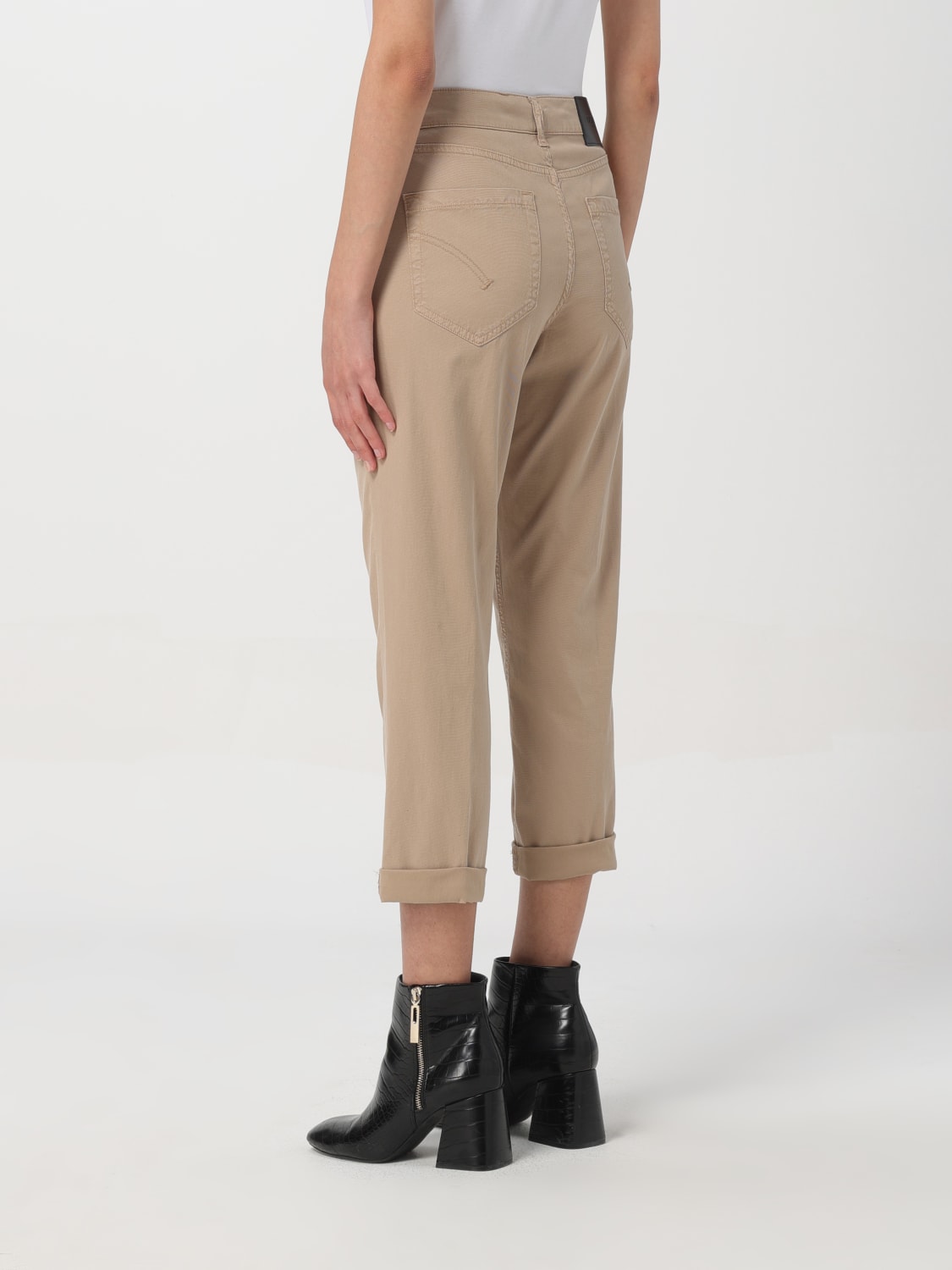 パンツ DONDUP Woman Pants Beige DP268BVS0030DBM5 005 Dondup Outlet: Jeans woman - Beige | Dondup pants