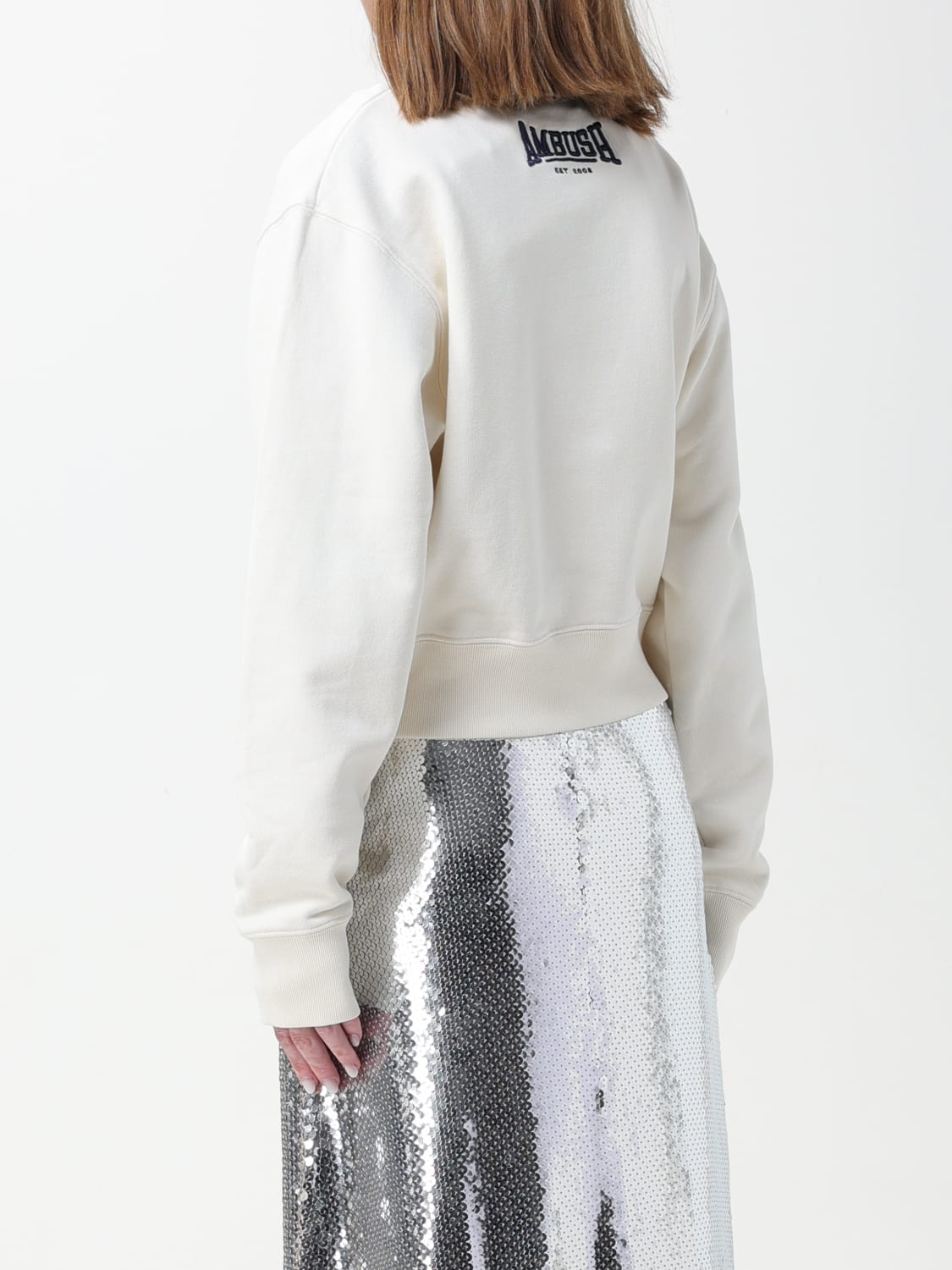 AMBUSH SWEATSHIRT: Sweatshirt woman Ambush, Cream - Img 3