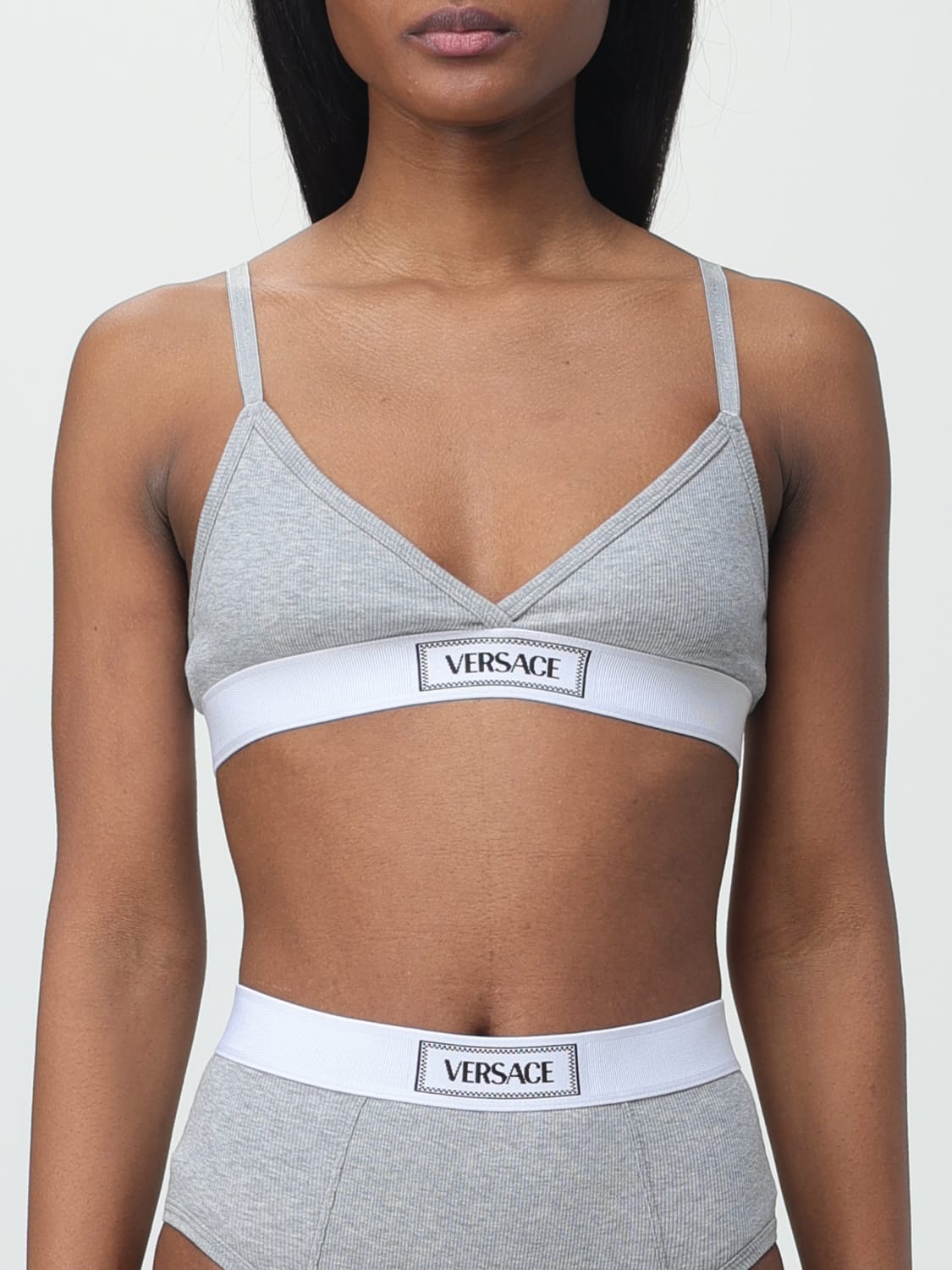 VERSACE DESSOUS: Body damen Versace, Grau - Img 2