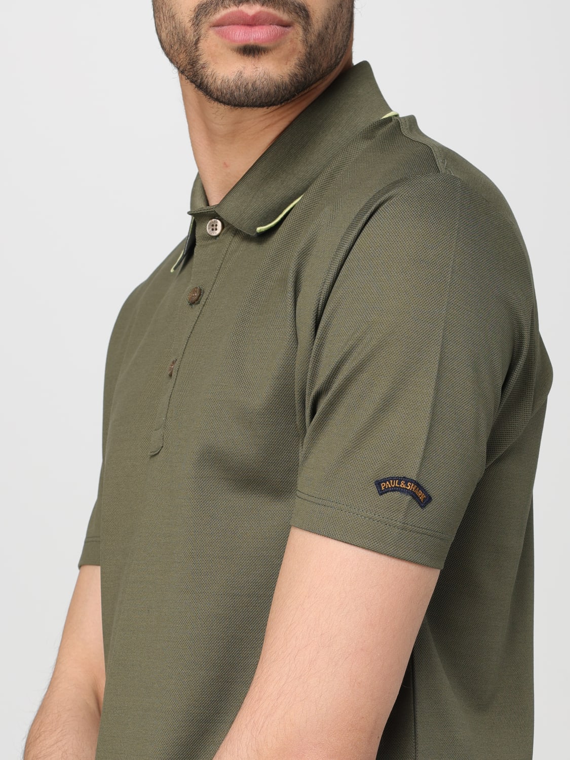 PAUL & SHARK POLO SHIRT: Polo shirt men Paul & Shark, Green - Img 3