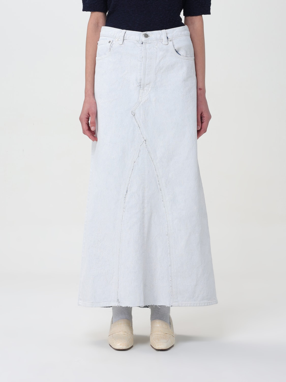 MAISON MARGIELA GONNA: Gonna donna Maison Margiela, Denim - Img 1