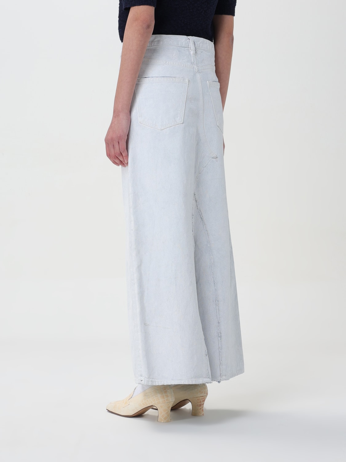 MAISON MARGIELA GONNA: Gonna donna Maison Margiela, Denim - Img 3