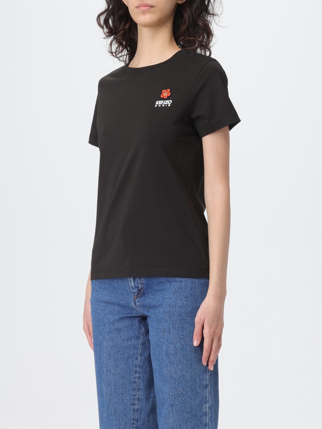 KENZO Tシャツ: Tシャツ レディース Kenzo, ブラック - Img 4