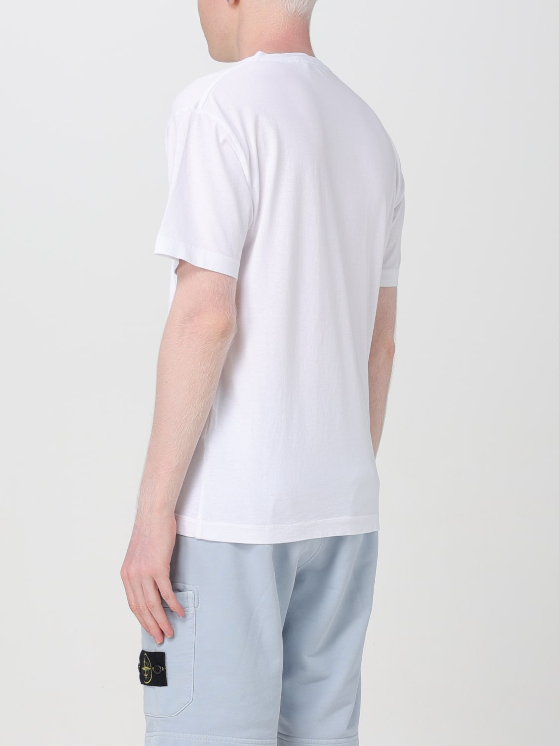 STONE ISLAND T-SHIRT: T-shirt men Stone Island, White - Img 3