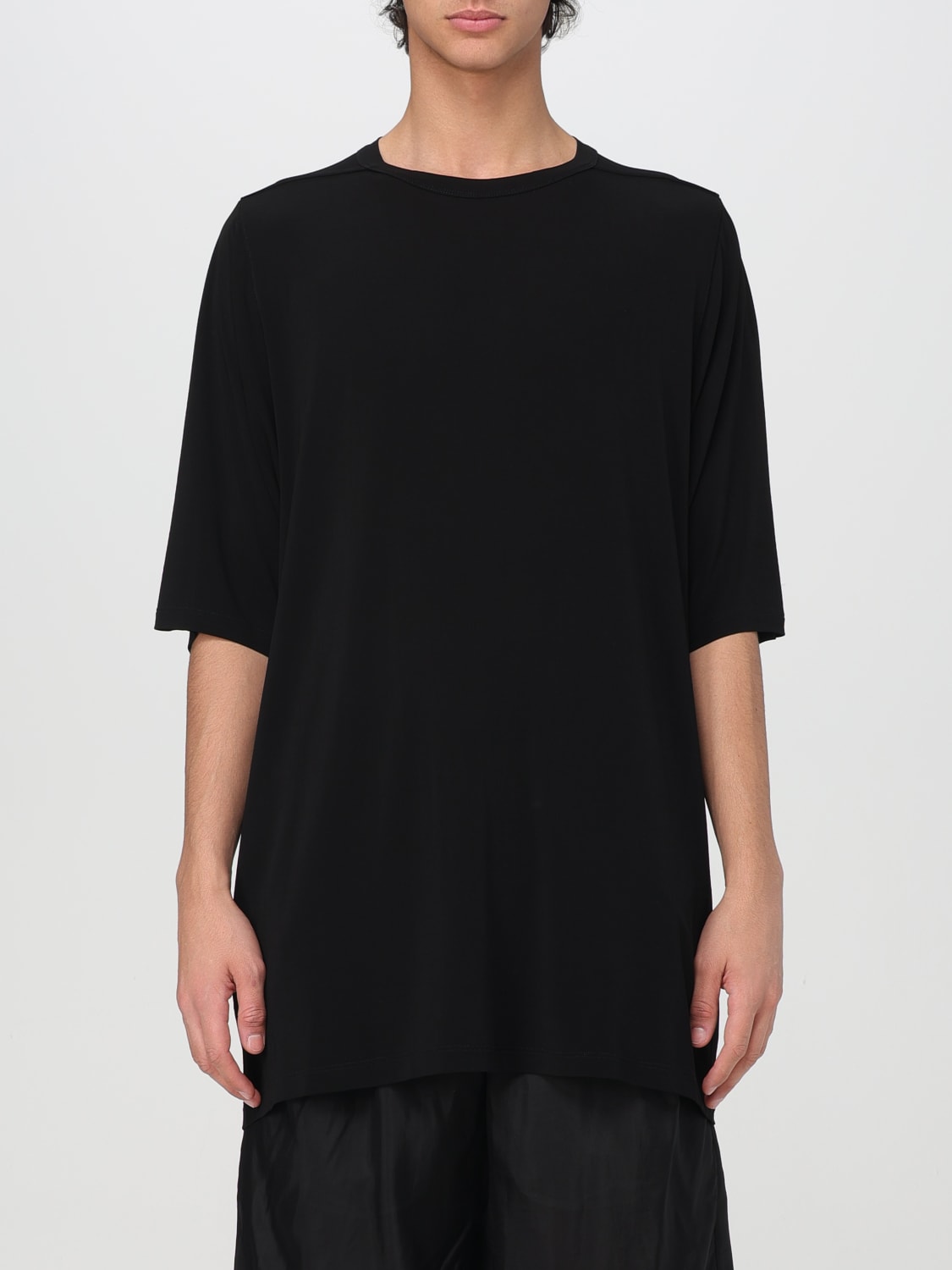 RICK OWENS T-SHIRT: T-shirt Rick Owens in jersey, Nero - Img 1