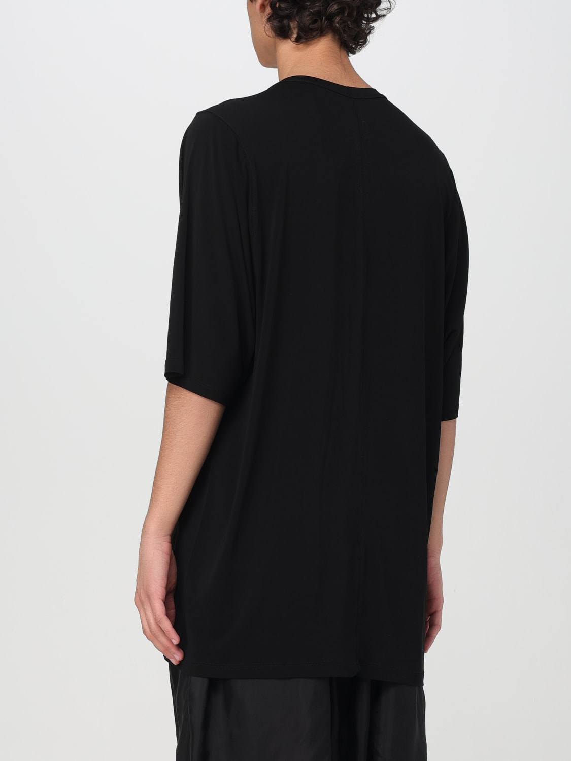 RICK OWENS T-SHIRT: T-shirt Rick Owens in jersey, Nero - Img 3