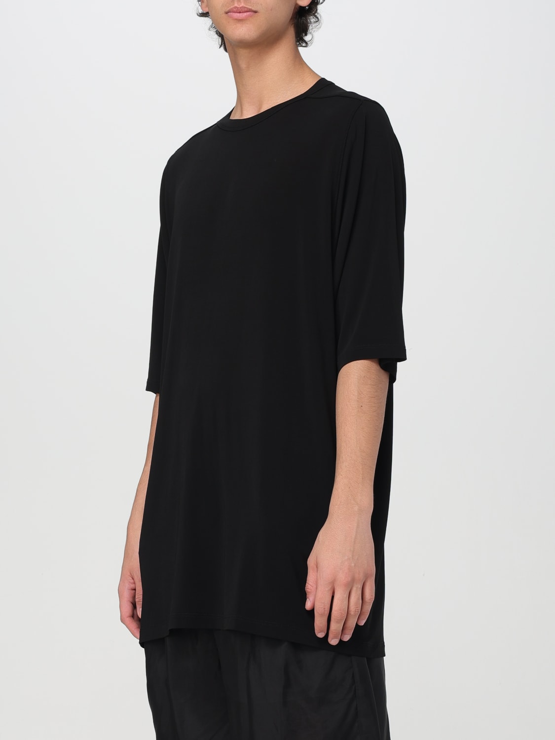 RICK OWENS T-SHIRT: T-shirt Rick Owens in jersey, Nero - Img 4