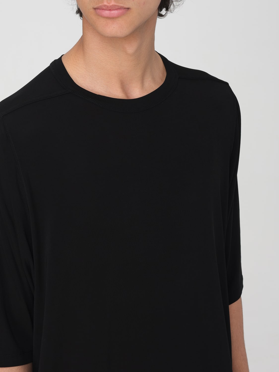 RICK OWENS T-SHIRT: T-shirt Rick Owens in jersey, Nero - Img 5