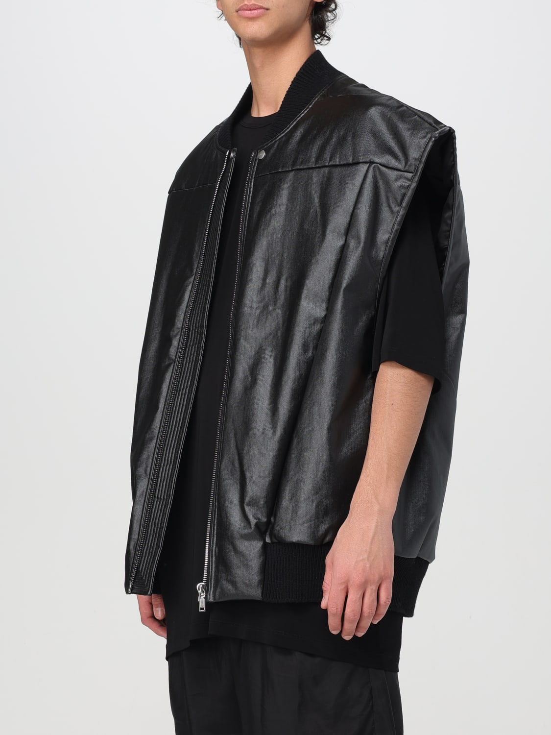 RICK OWENS スーツベスト: ジャケット メンズ Rick Owens, ブラック - Img 4