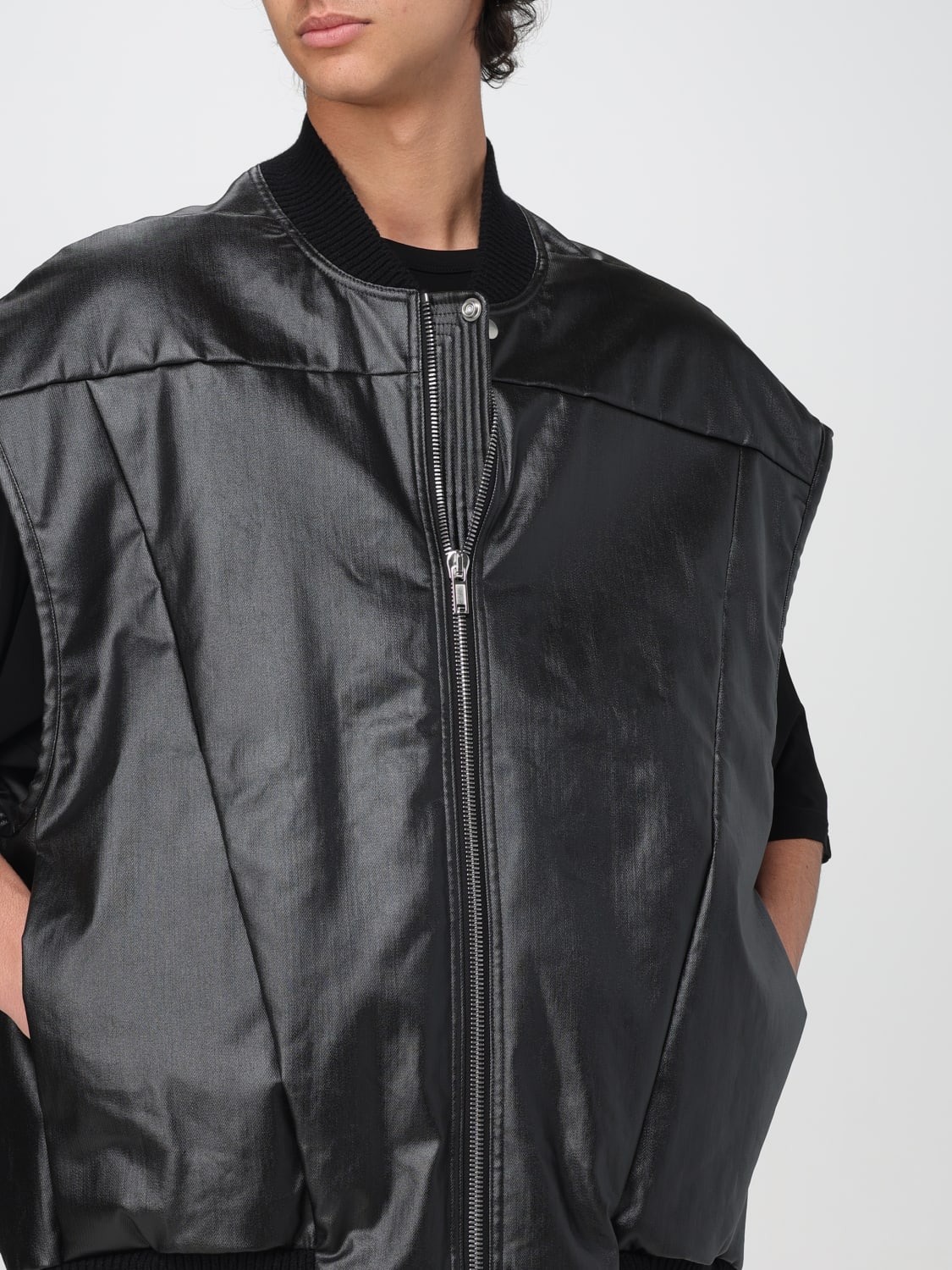 RICK OWENS スーツベスト: ジャケット メンズ Rick Owens, ブラック - Img 5