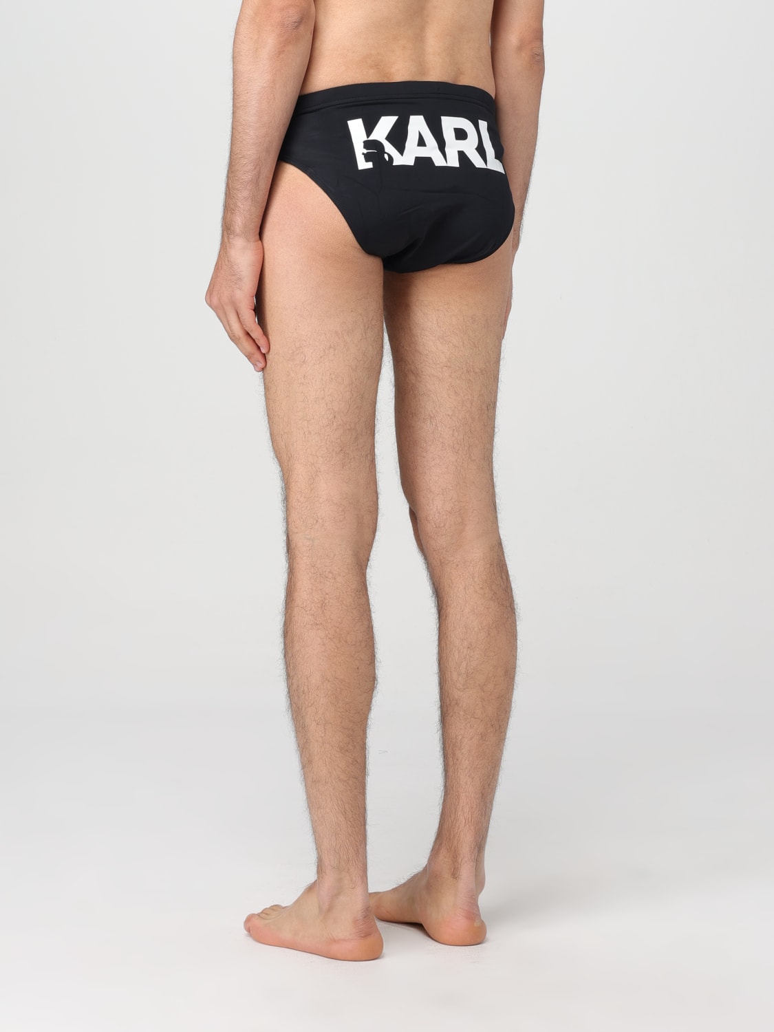 KARL LAGERFELD SWIMSUIT: Swimsuit men Karl Lagerfeld, Black - Img 2