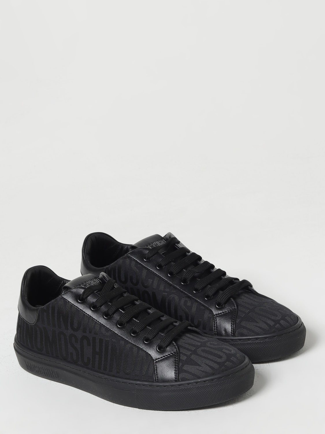 MOSCHINO COUTURE SNEAKERS: Sneakers herren Moschino Couture, Schwarz - Img 2