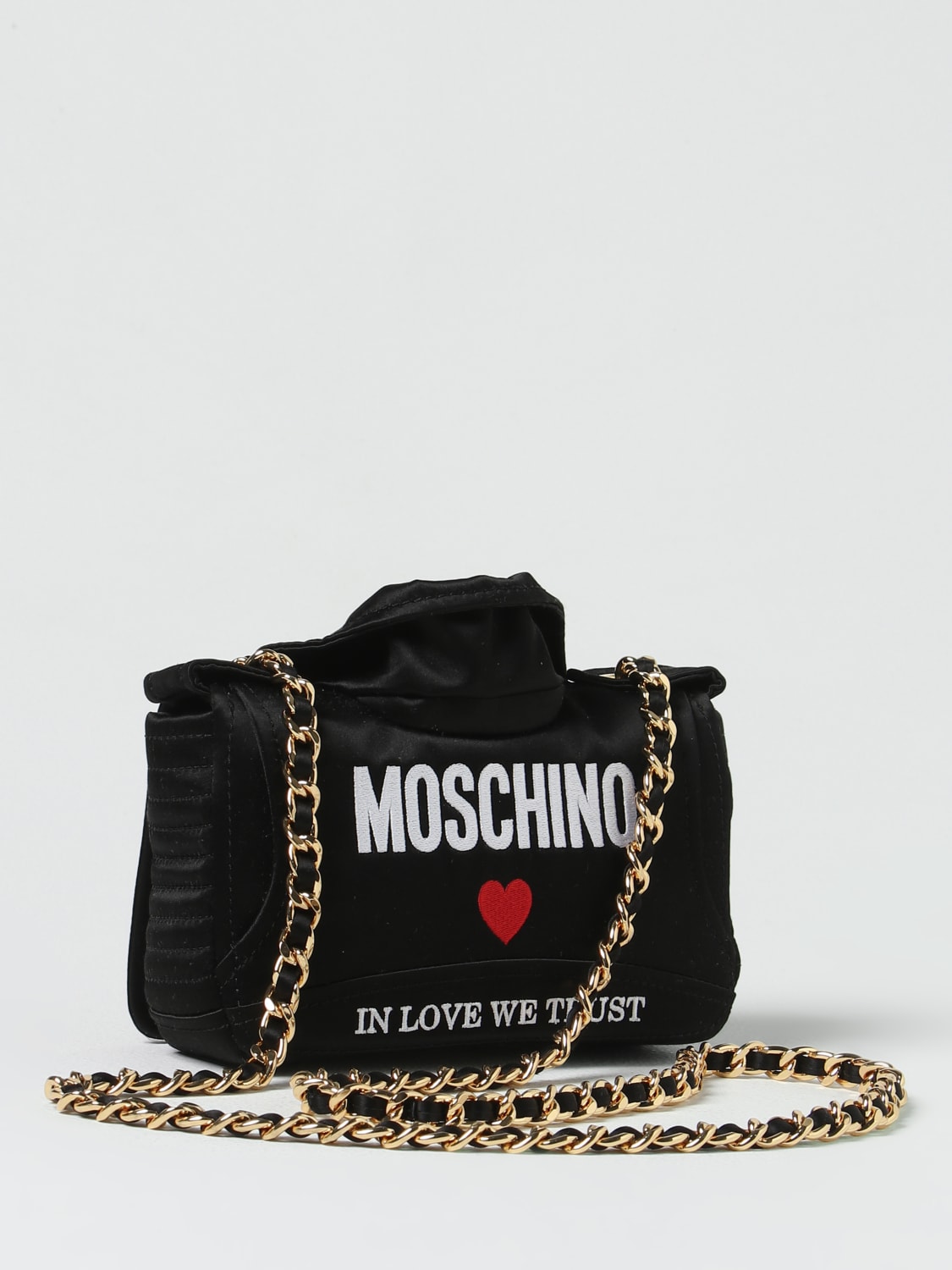 Moschino Coutureアウトレット：クロスボディバッグ レディース - ブラック | GIGLIO.COMオンラインのMoschino  Couture ミニバッグ 75218220