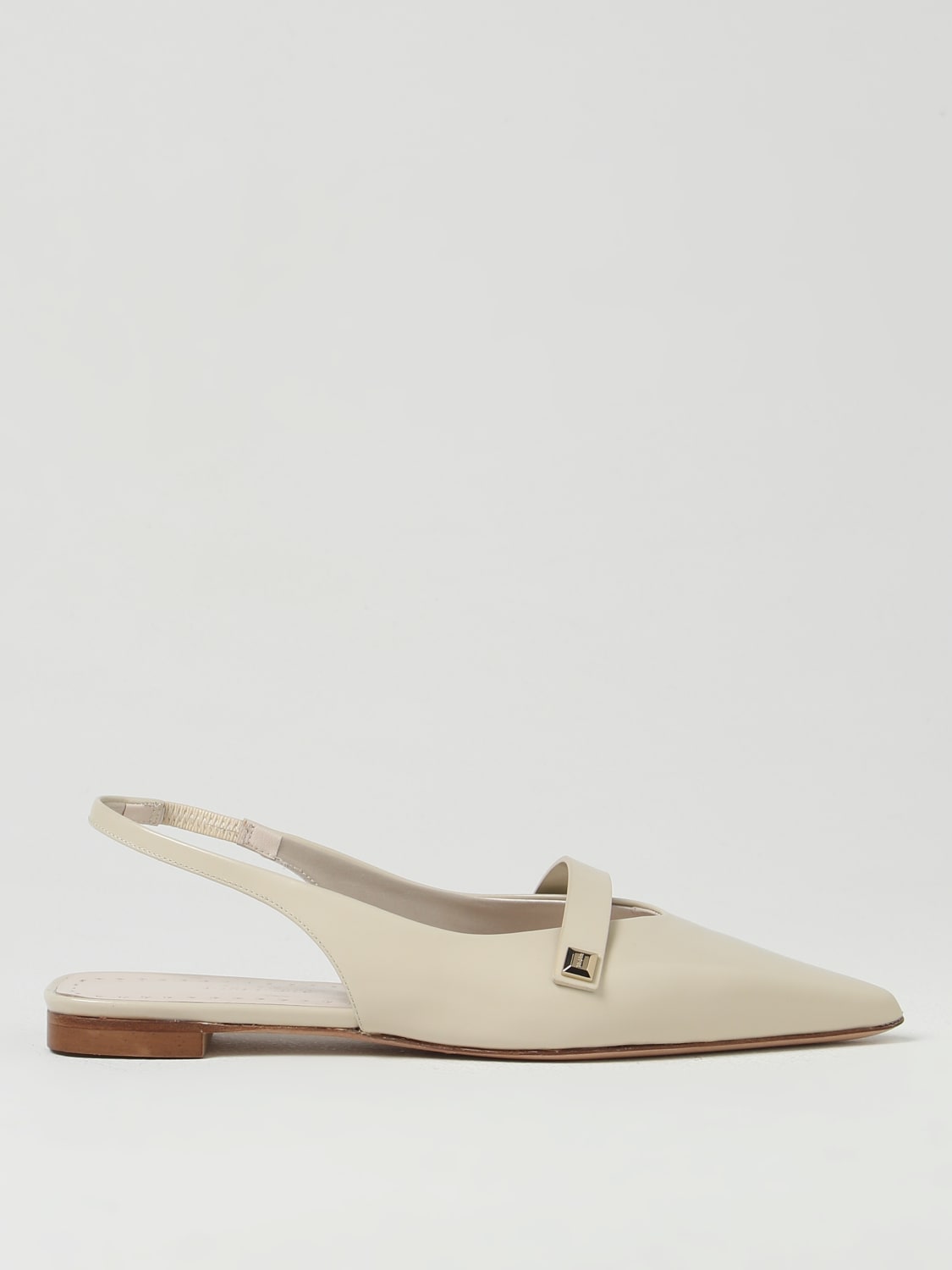 MAX MARA CHAUSSURES BASSES: Chaussures femme Max Mara, Jaune Crème - Img 1