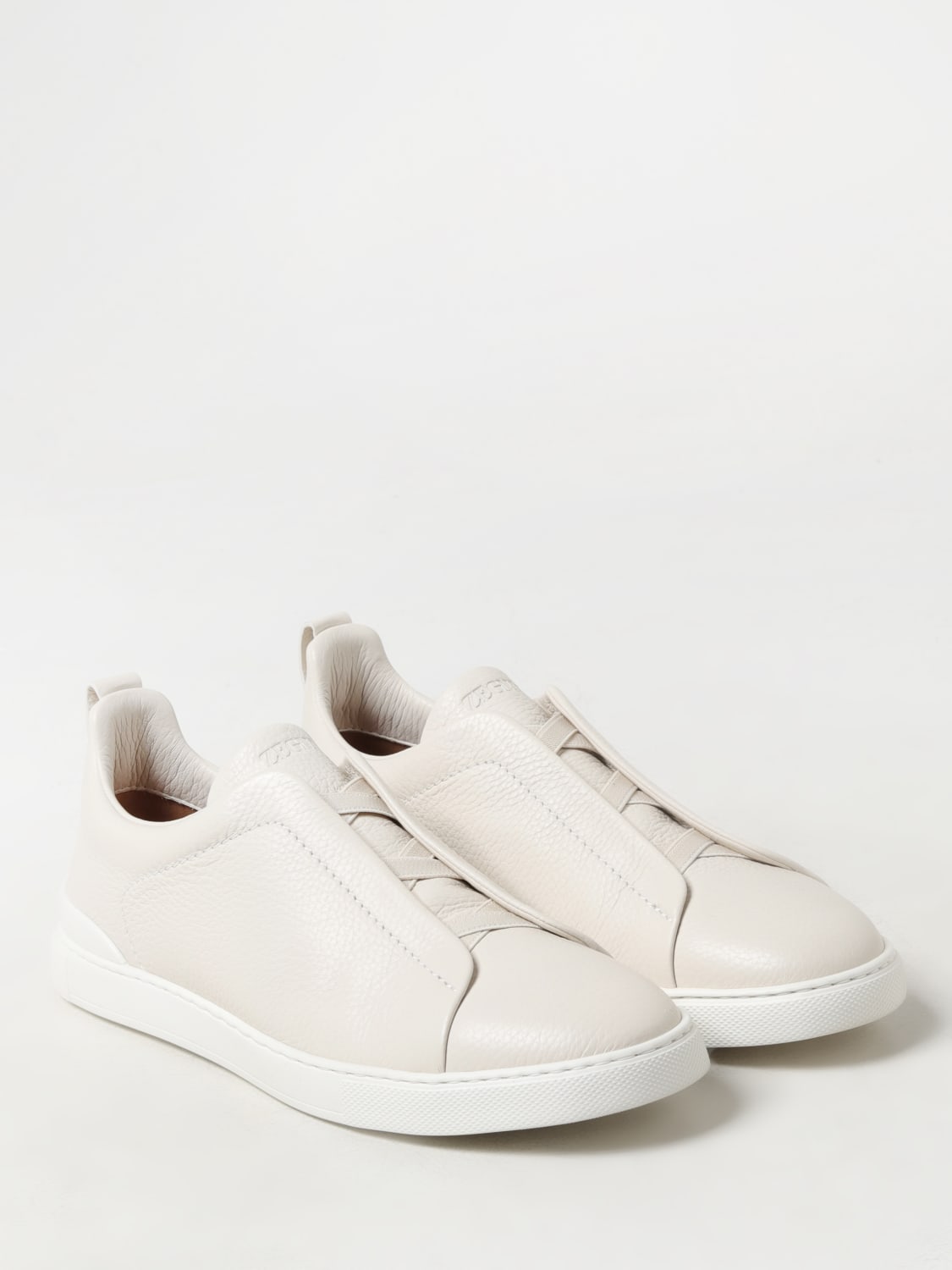 スニーカー ZEGNA Men Sneakers Yellow Cream LHCVOS4667Z PAN ZEGNA: Sneakers men - Yellow Cream | Zegna sneakers