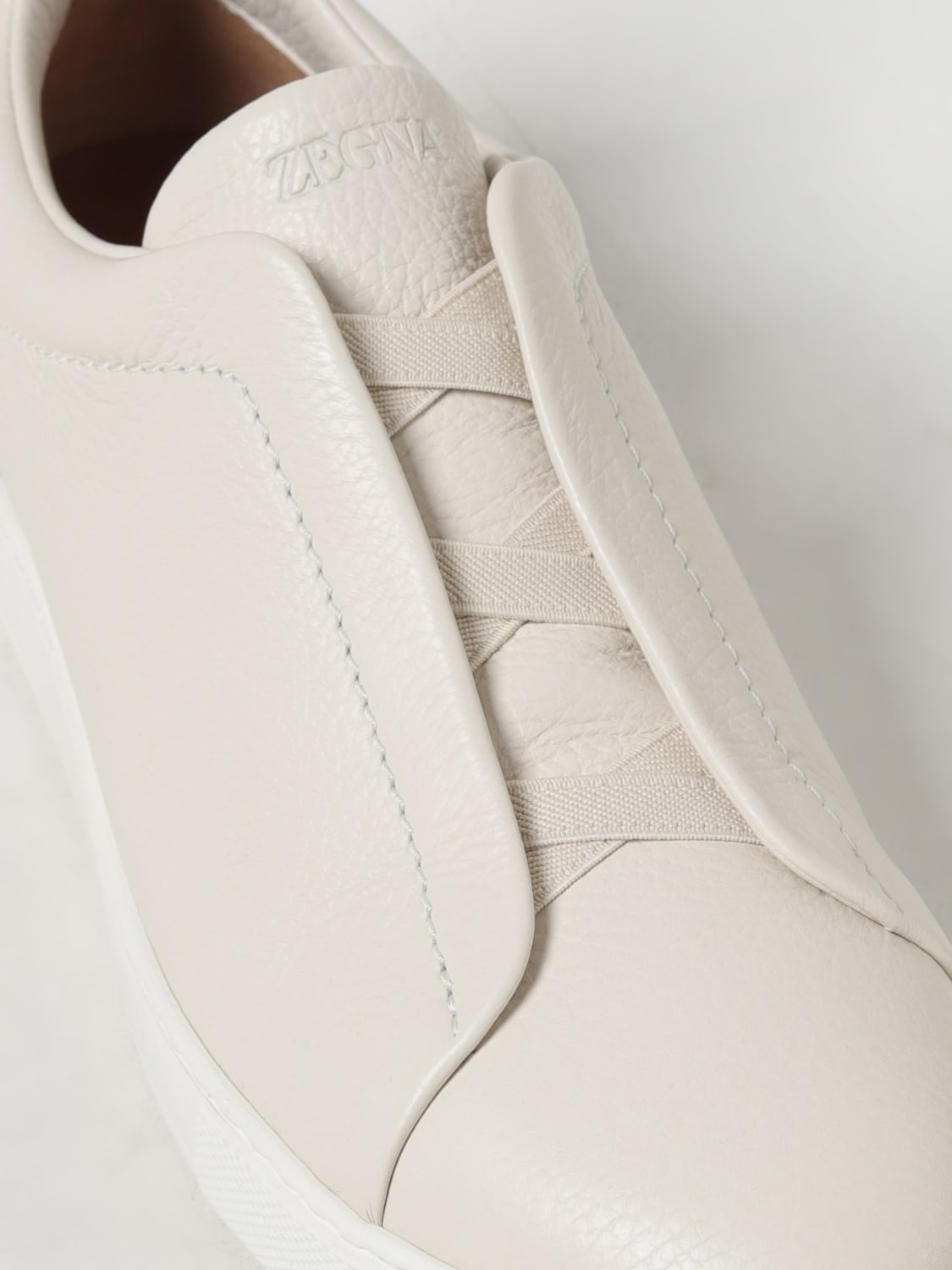 スニーカー ZEGNA Men Sneakers Yellow Cream LHCVOS4667Z PAN ZEGNA: Sneakers men - Yellow Cream | Zegna sneakers
