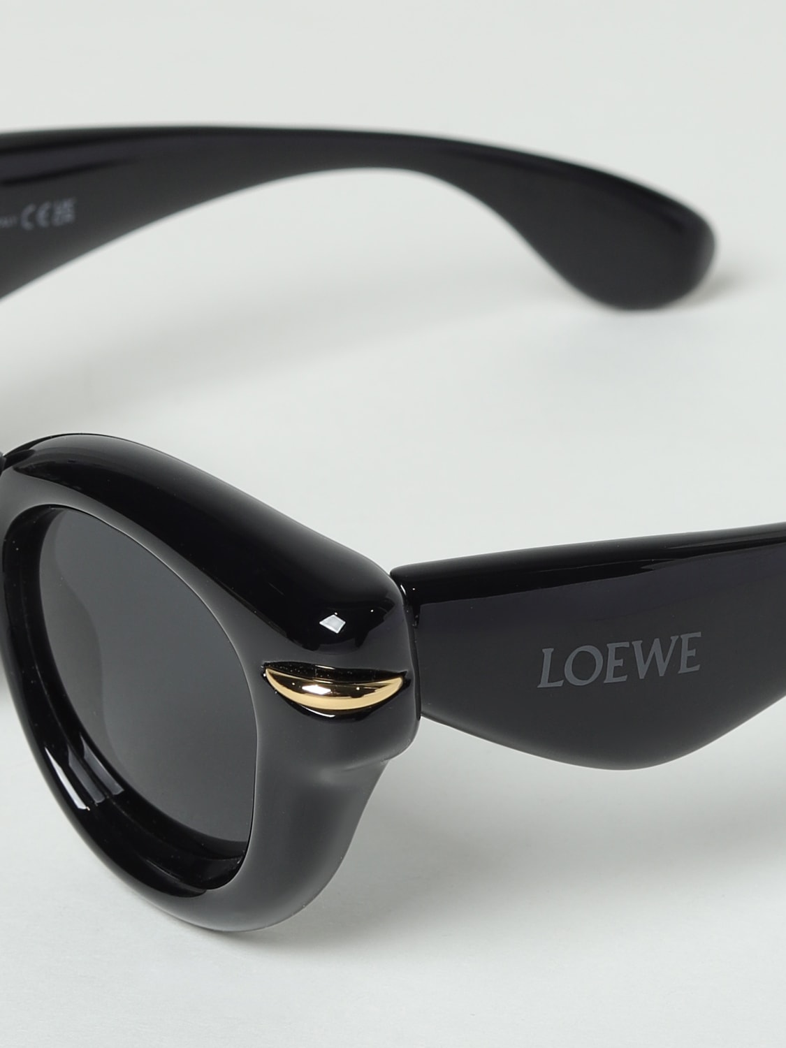 LOEWE：サングラス レディース - ブラック | GIGLIO.COM